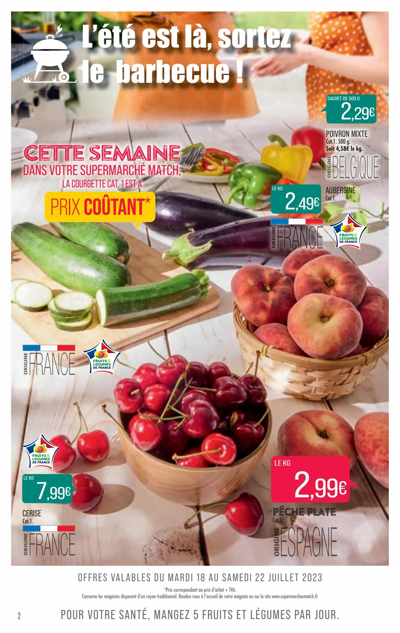 Catalogue Bien manger tout l'été À PETIT PRIX, page 00002