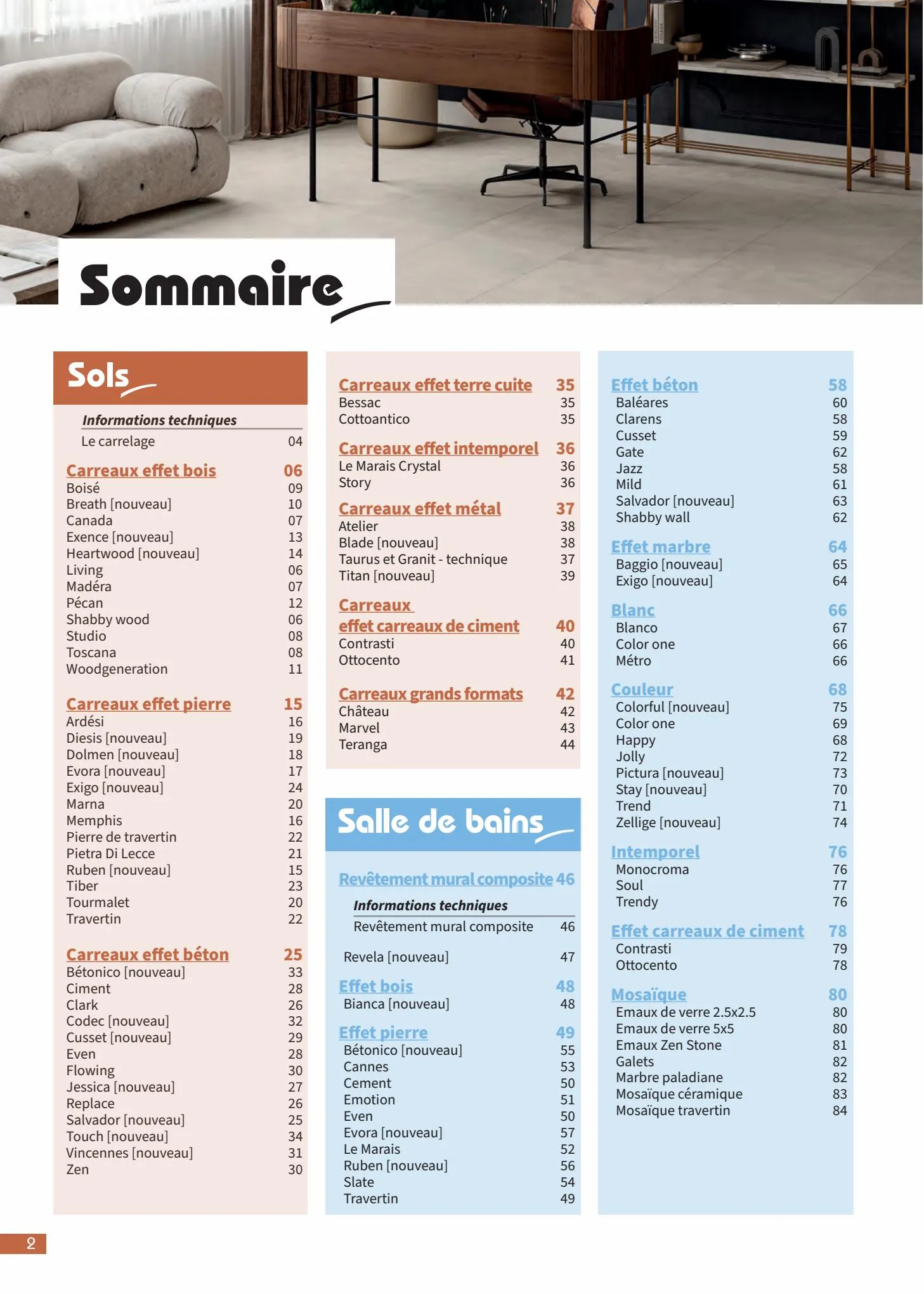 Catalogue Carrelage & Parquet, page 00004