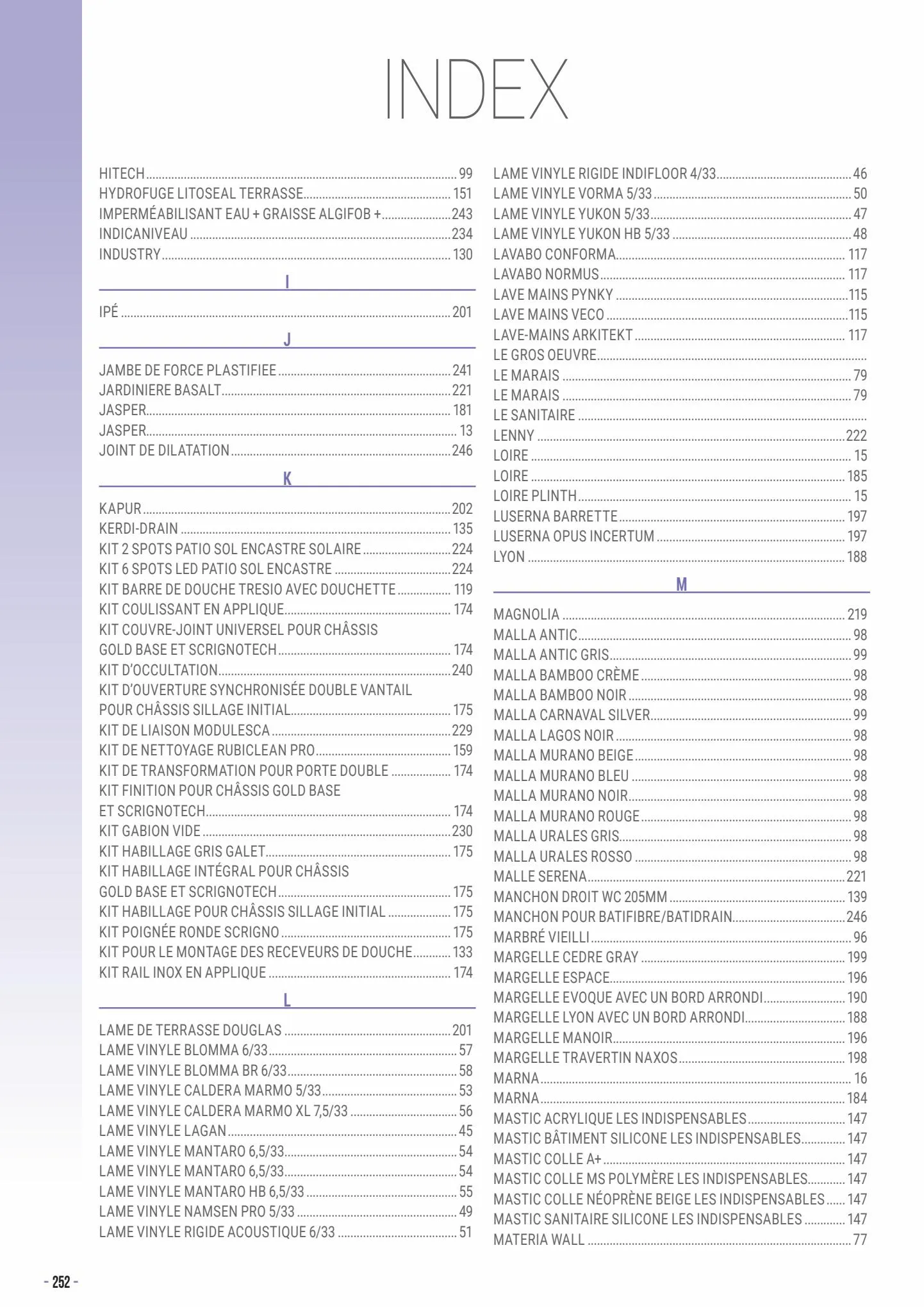 Catalogue Catalogue SAMSE, page 00252