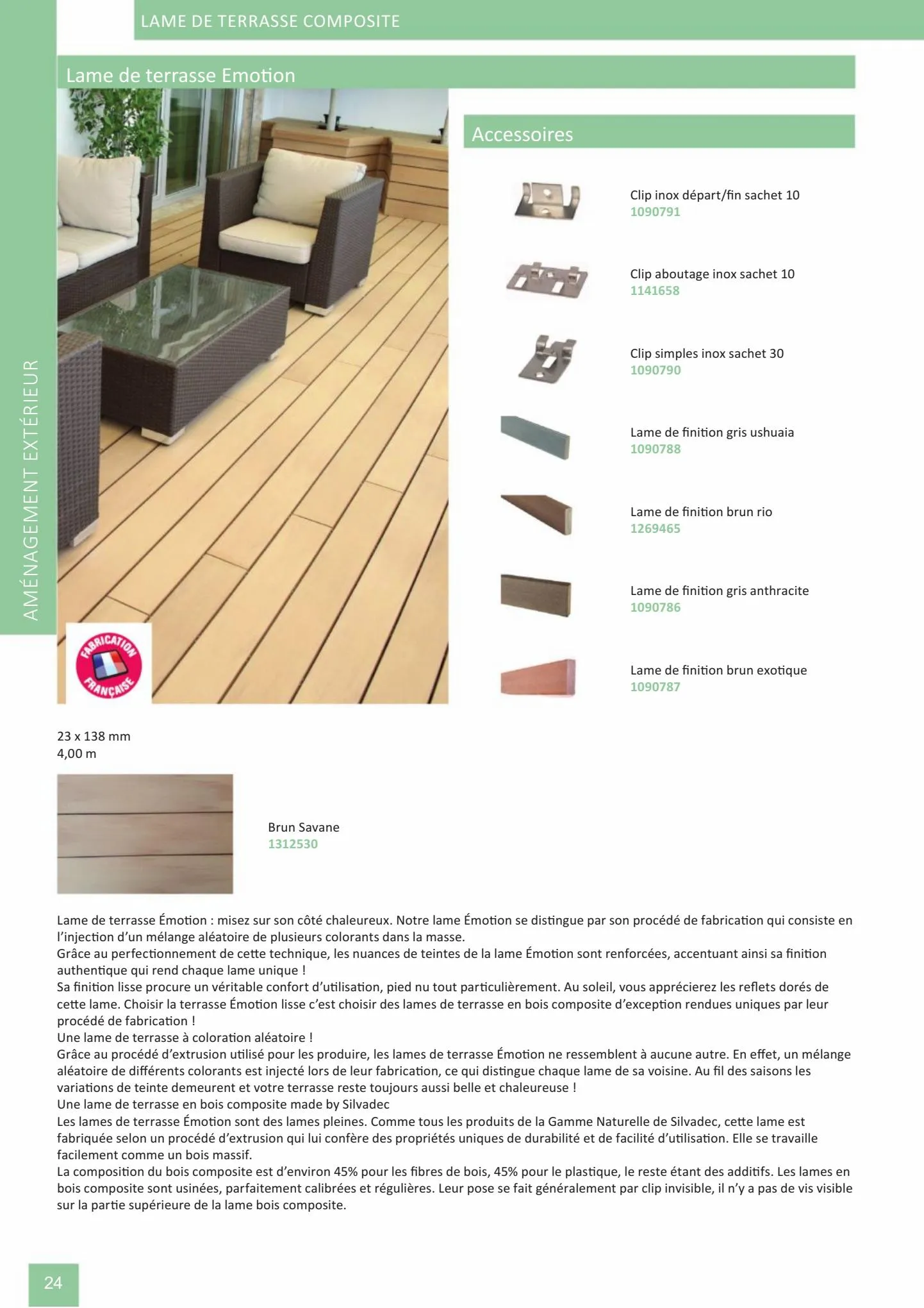 Catalogue Catalogue bois-panneaux, page 00024