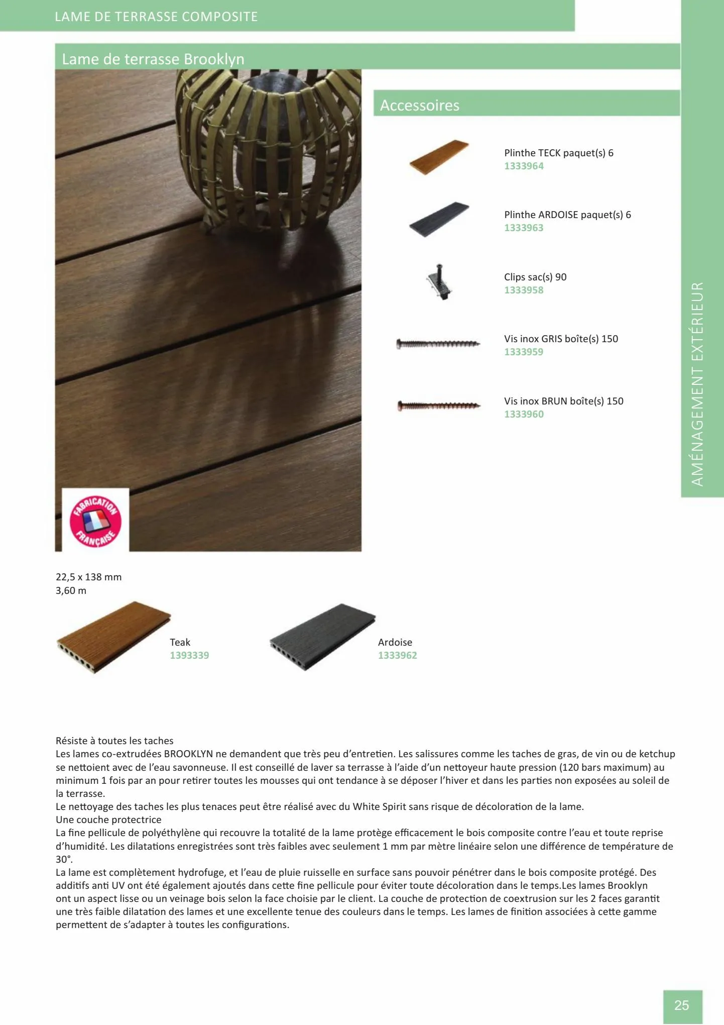 Catalogue Catalogue bois-panneaux, page 00025