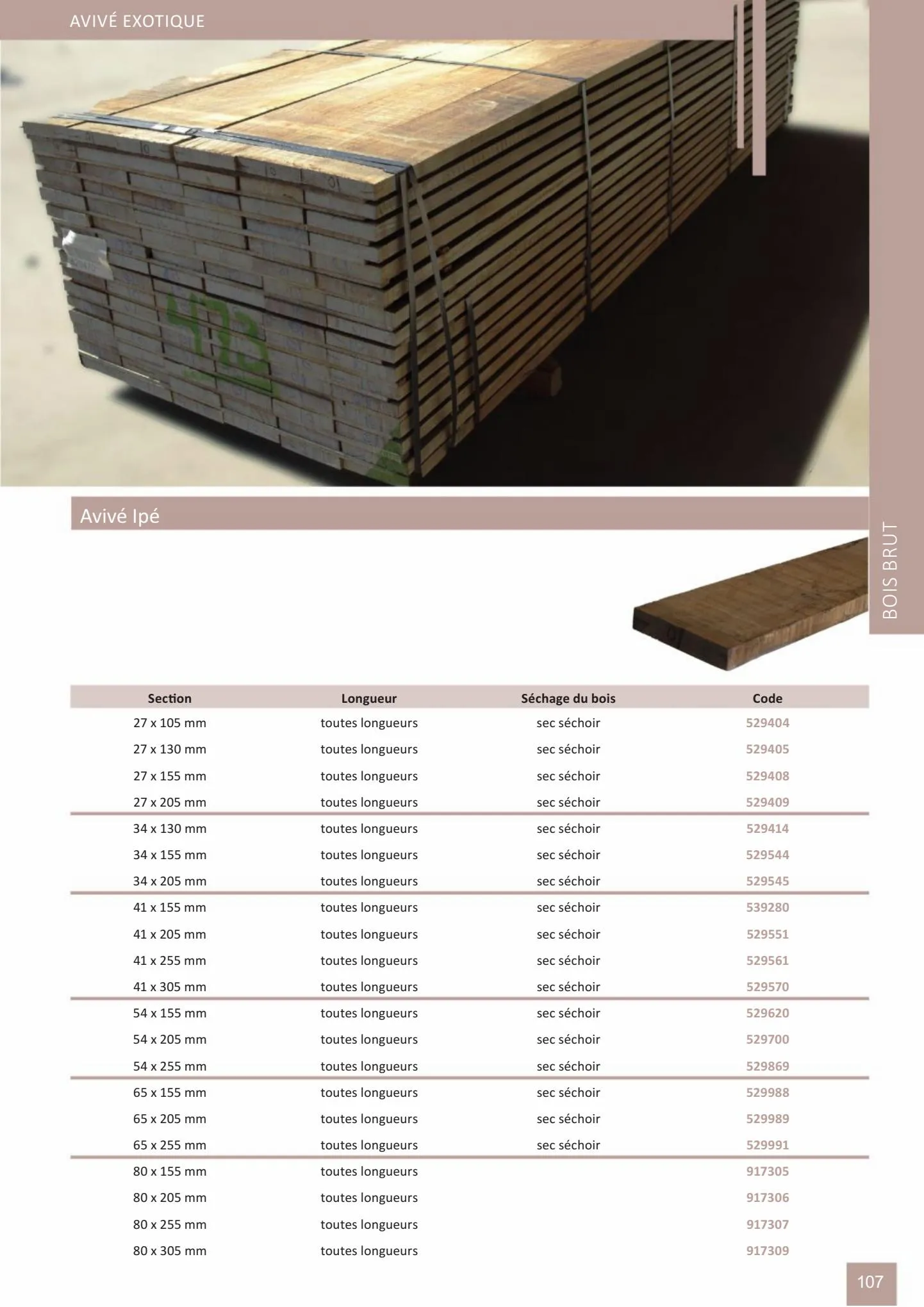 Catalogue Catalogue bois-panneaux, page 00107