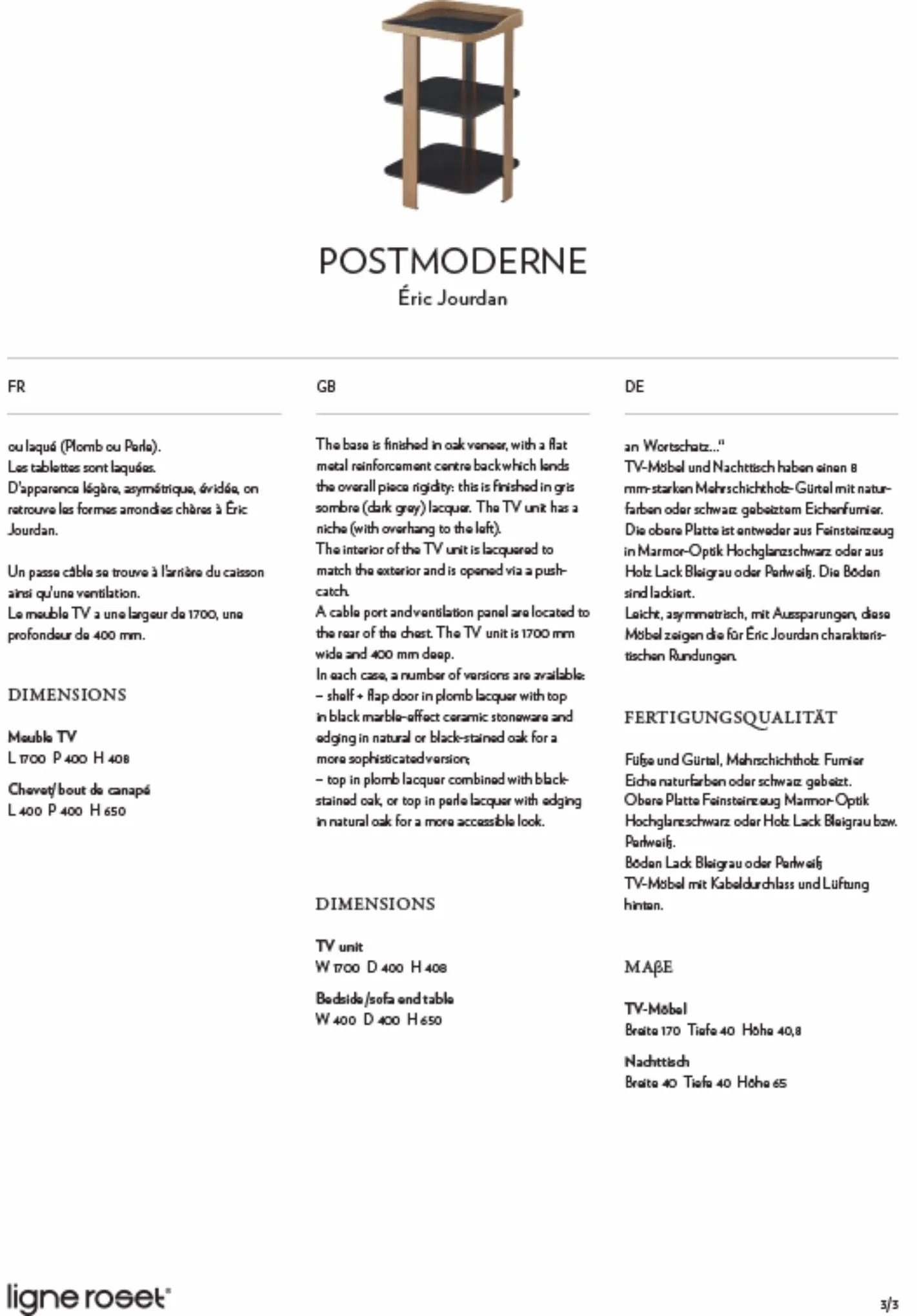 Catalogue Ligne Roset Collection Catalog, page 00009