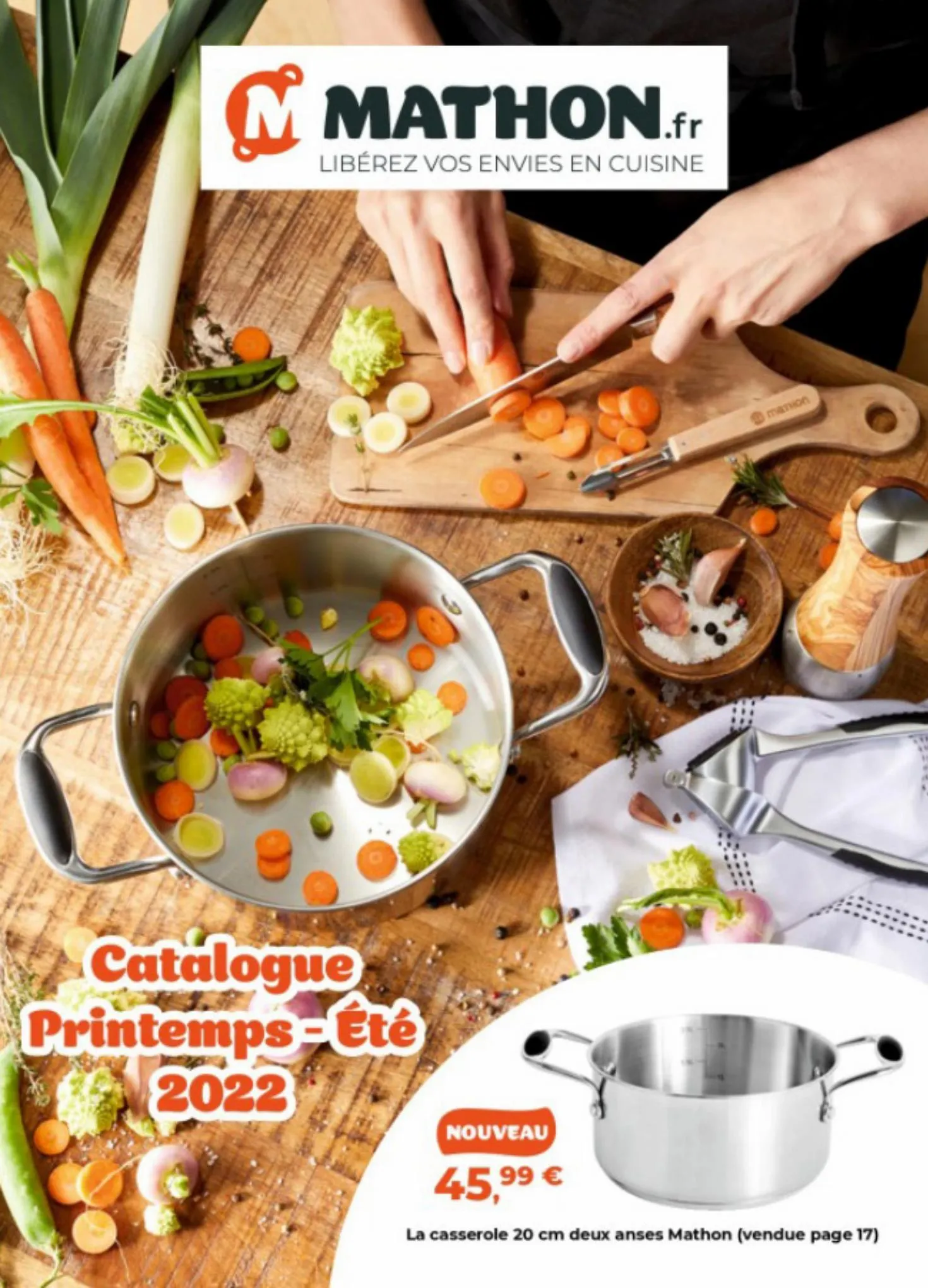 Catalogue CATALOGUE PRINTEMPS-ÉTÉ 2022 Découvrez la collection d'ustensiles de cuisine Printemps-Été !, page 00001