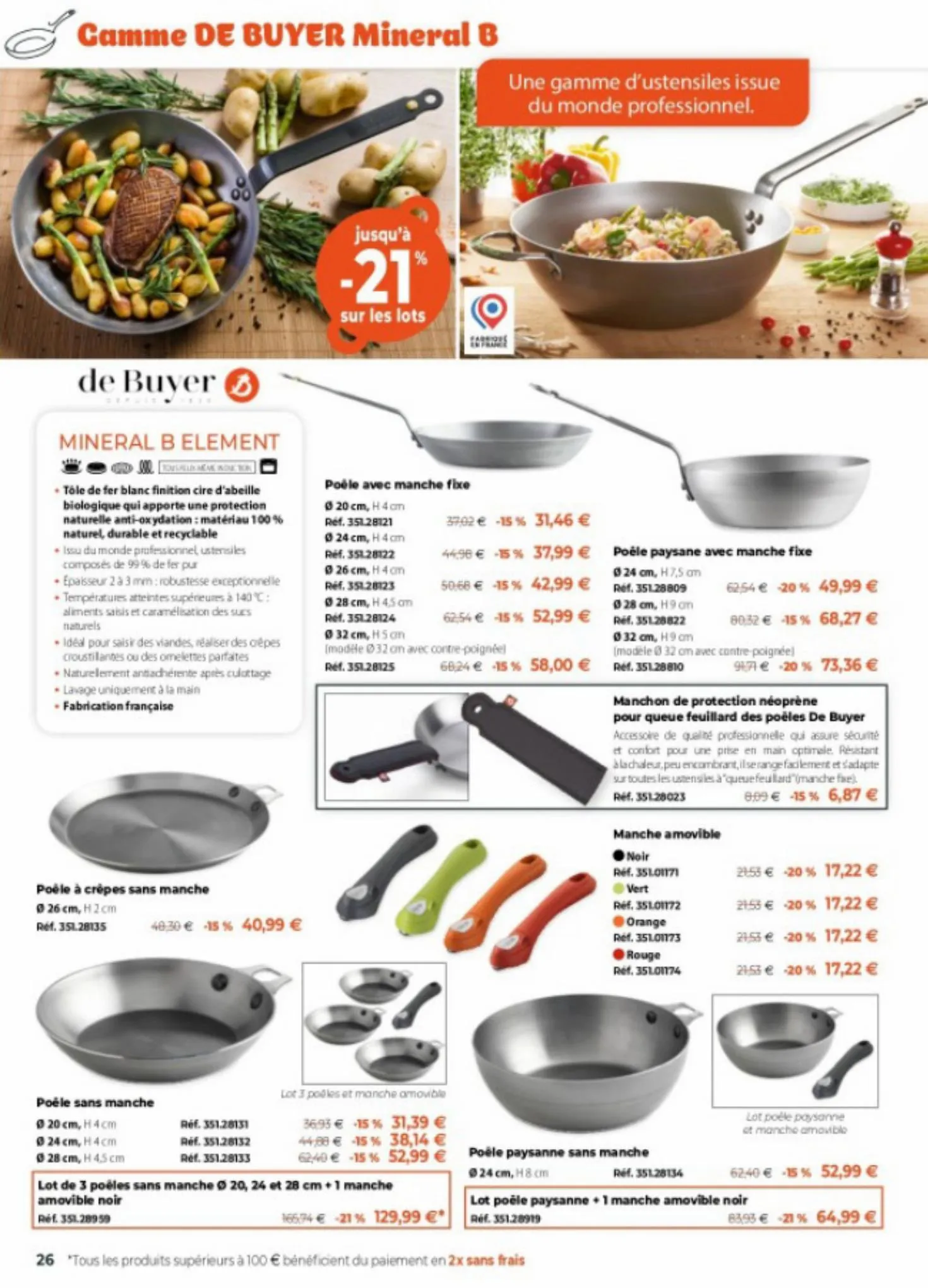Catalogue CATALOGUE PRINTEMPS-ÉTÉ 2022 Découvrez la collection d'ustensiles de cuisine Printemps-Été !, page 00024