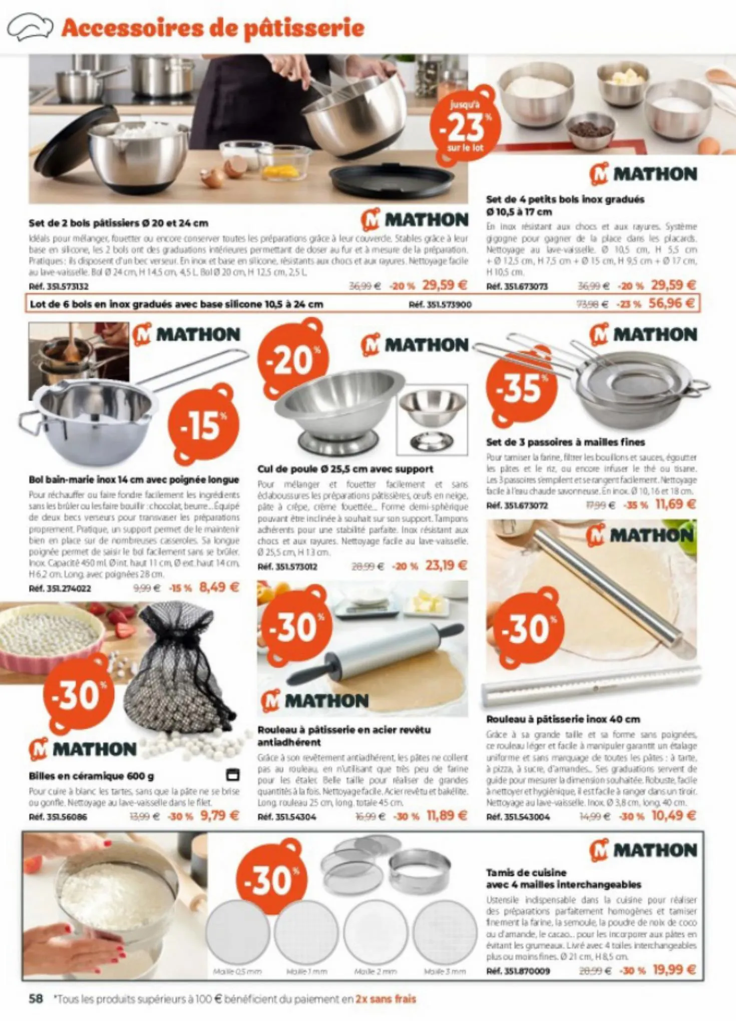 Catalogue CATALOGUE PRINTEMPS-ÉTÉ 2022 Découvrez la collection d'ustensiles de cuisine Printemps-Été !, page 00056