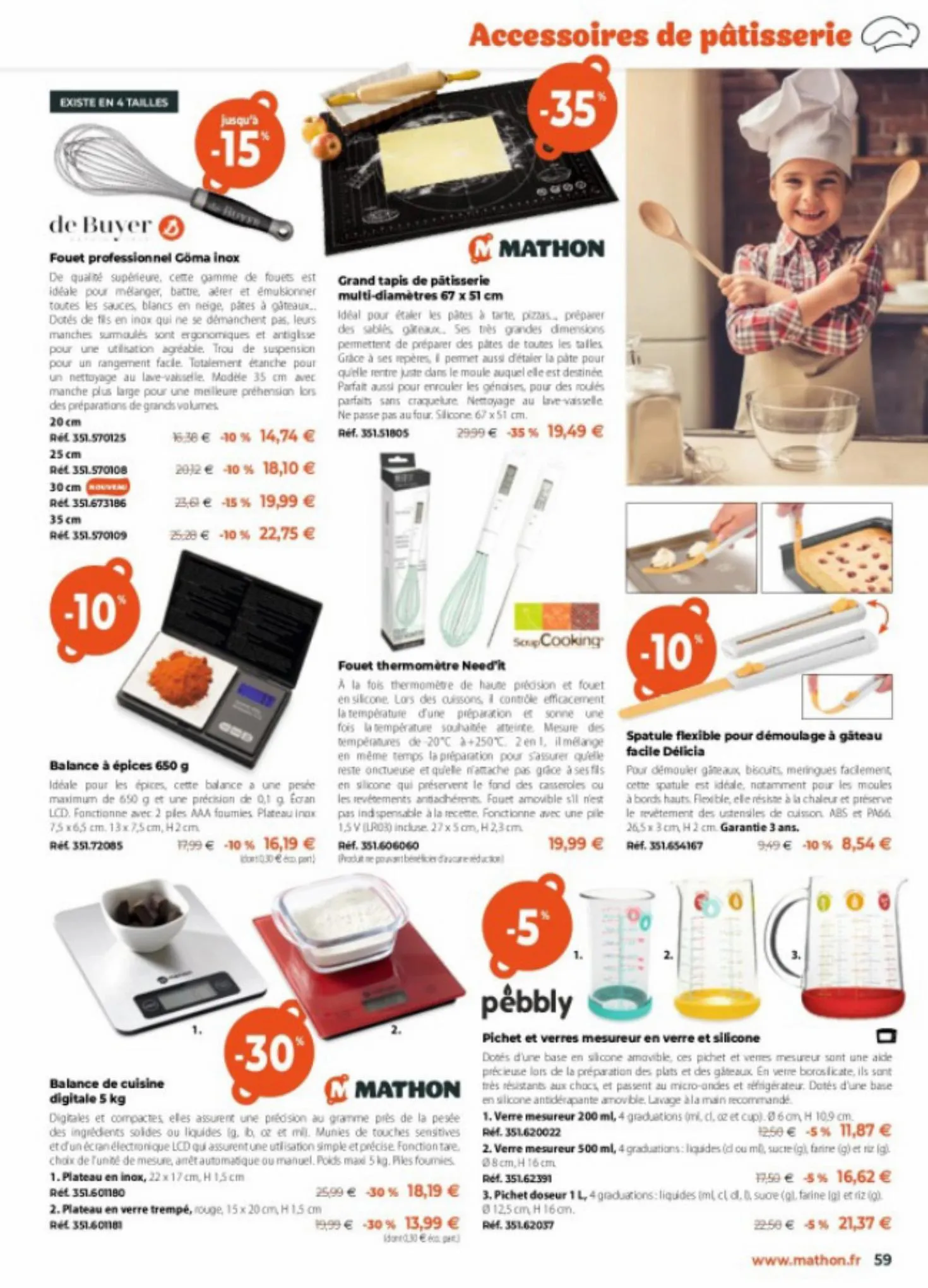 Catalogue CATALOGUE PRINTEMPS-ÉTÉ 2022 Découvrez la collection d'ustensiles de cuisine Printemps-Été !, page 00057