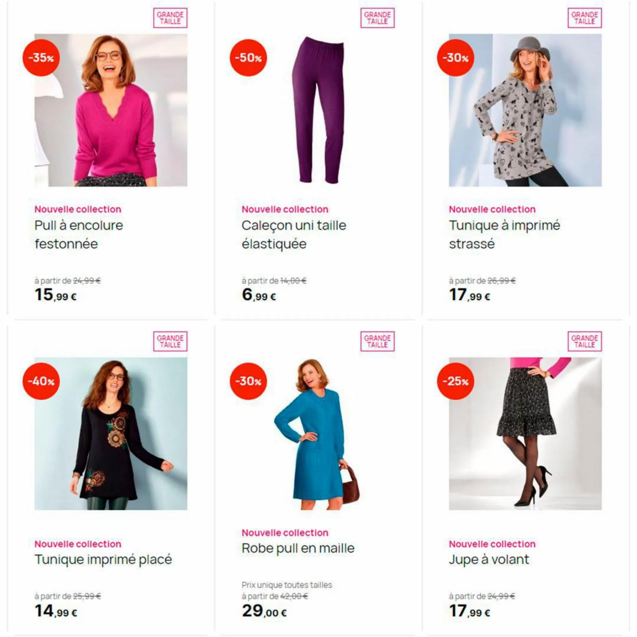 Catalogue Profitez des vêtements pour femmes pas chers, page 00002