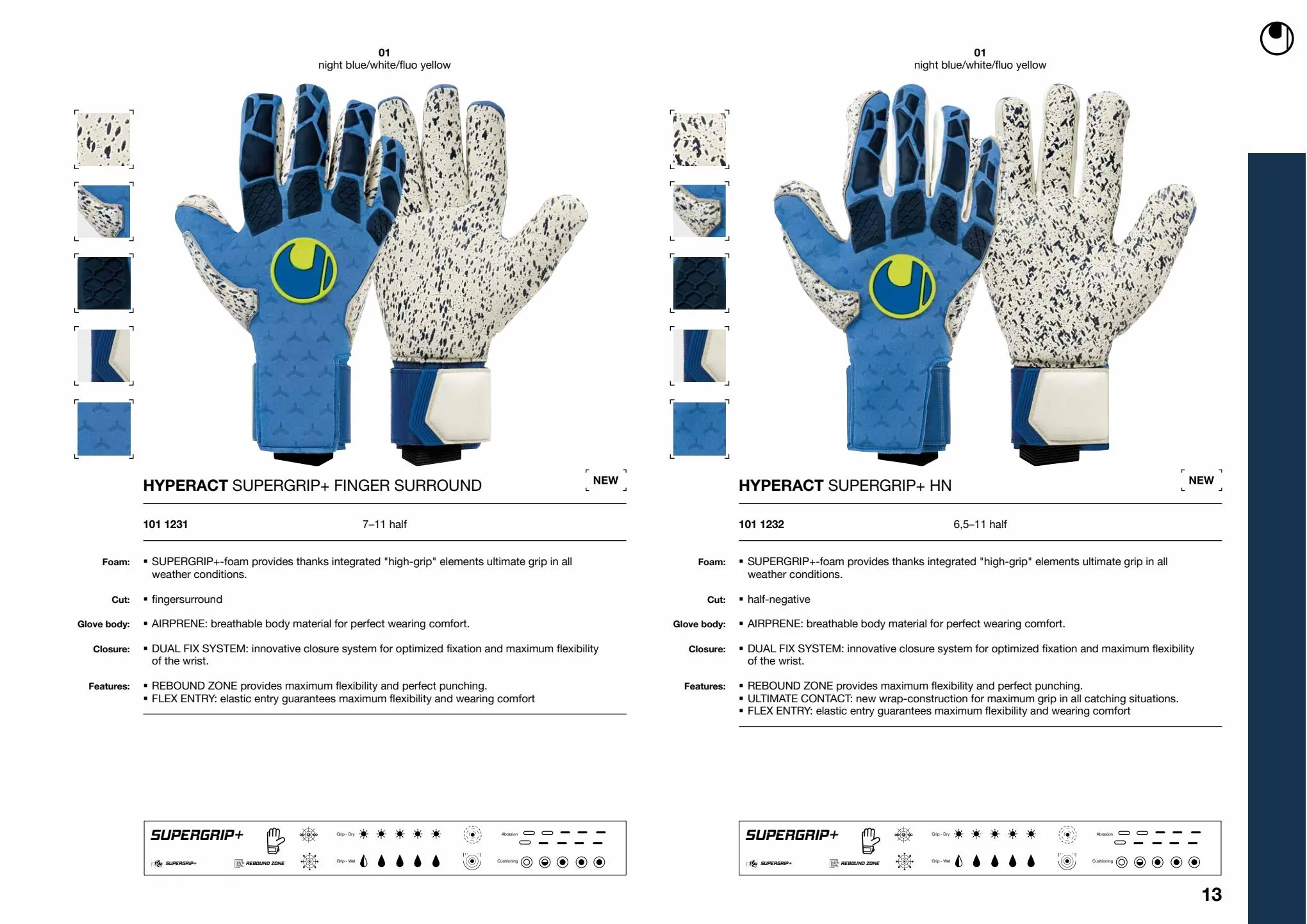 Catalogue Uhlsport Hauptkatalog, page 00013