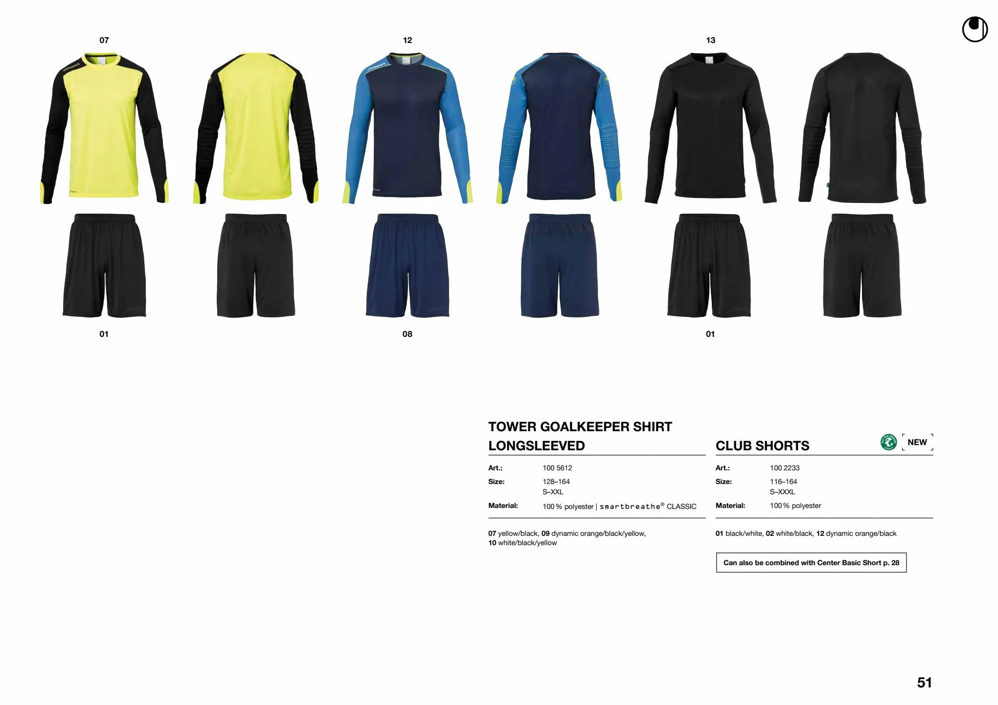 Catalogue Uhlsport Hauptkatalog, page 00051