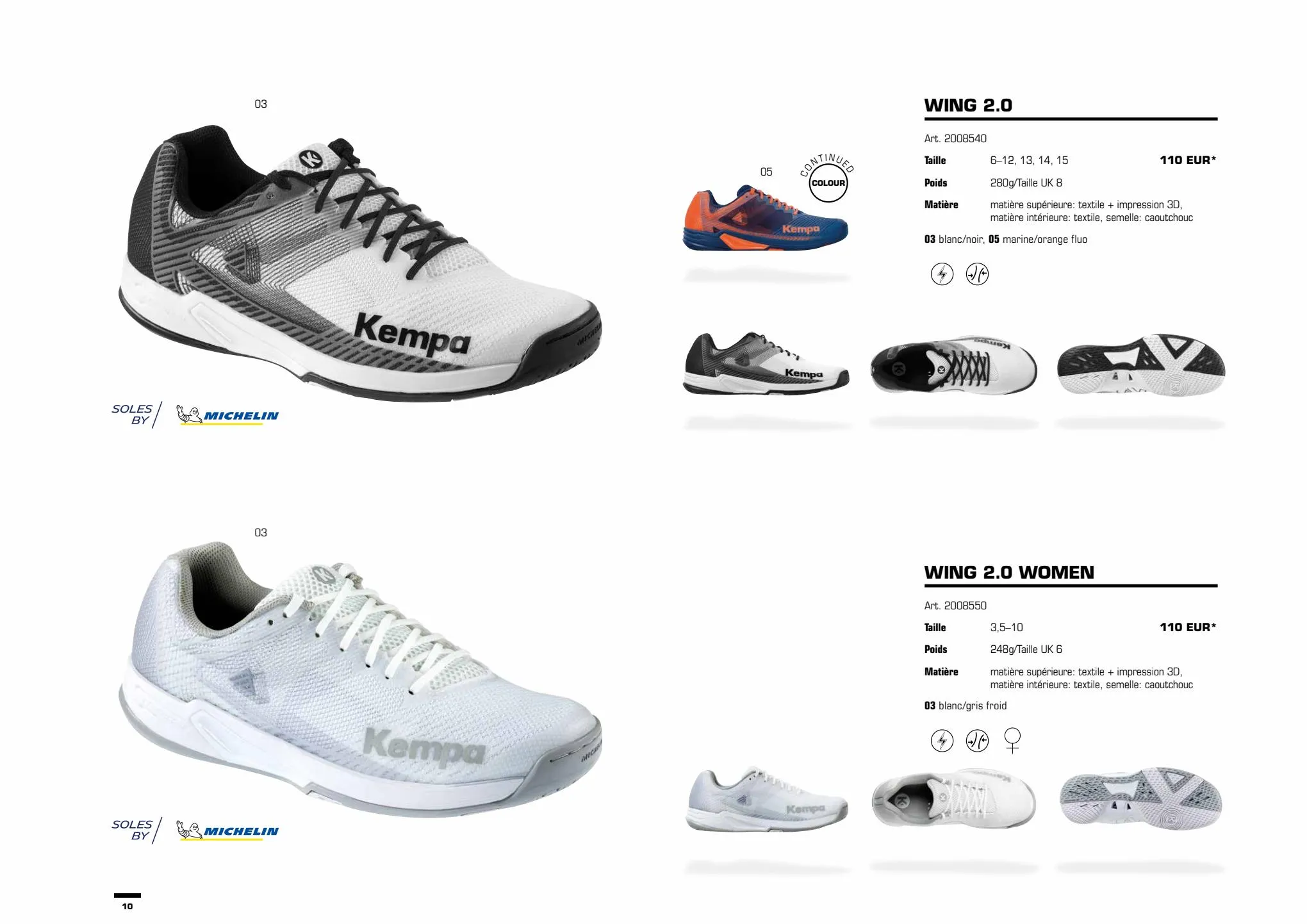 Catalogue Kempa chaussures et ballons 2022, page 00010