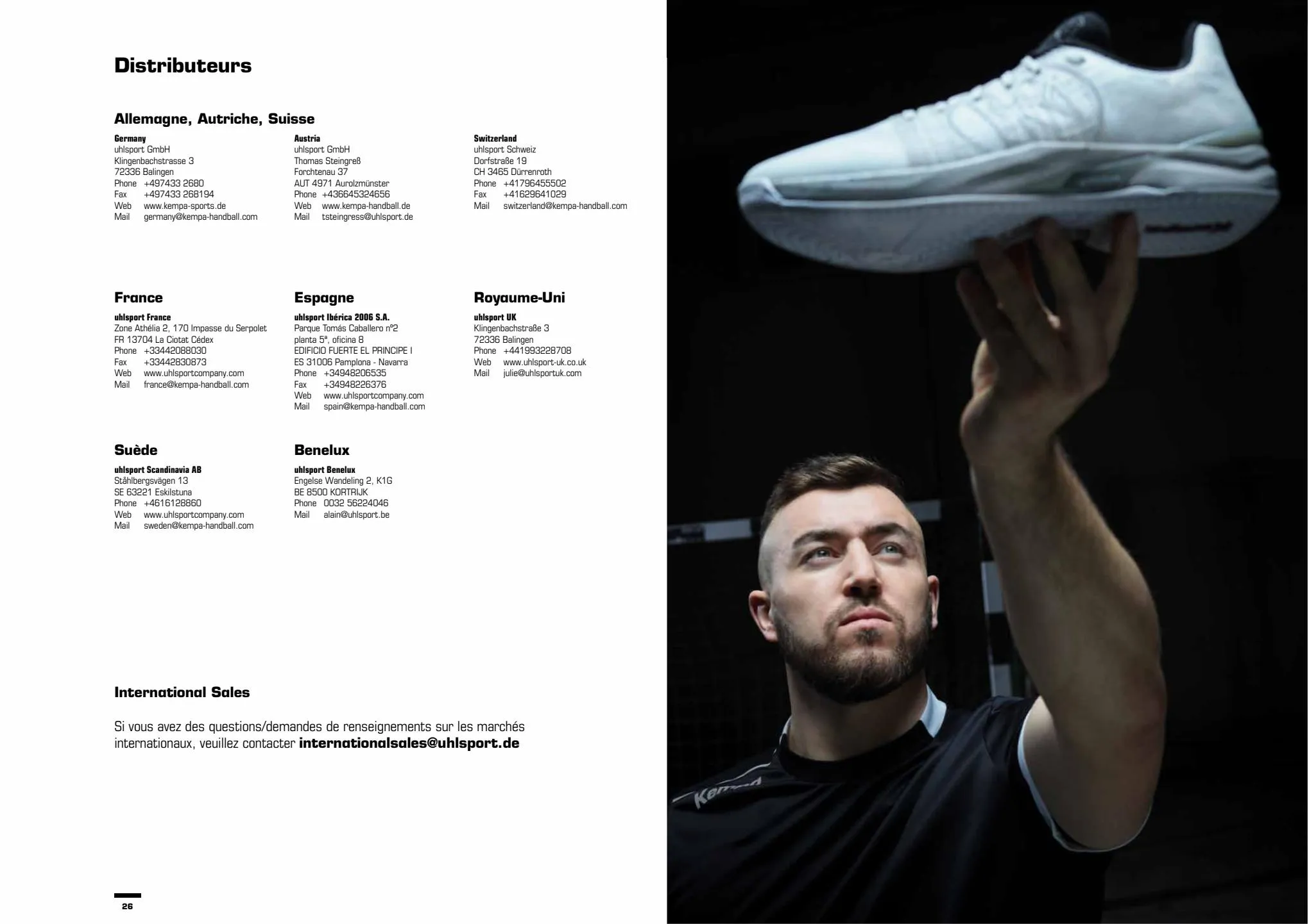 Catalogue Kempa chaussures et ballons 2022, page 00026