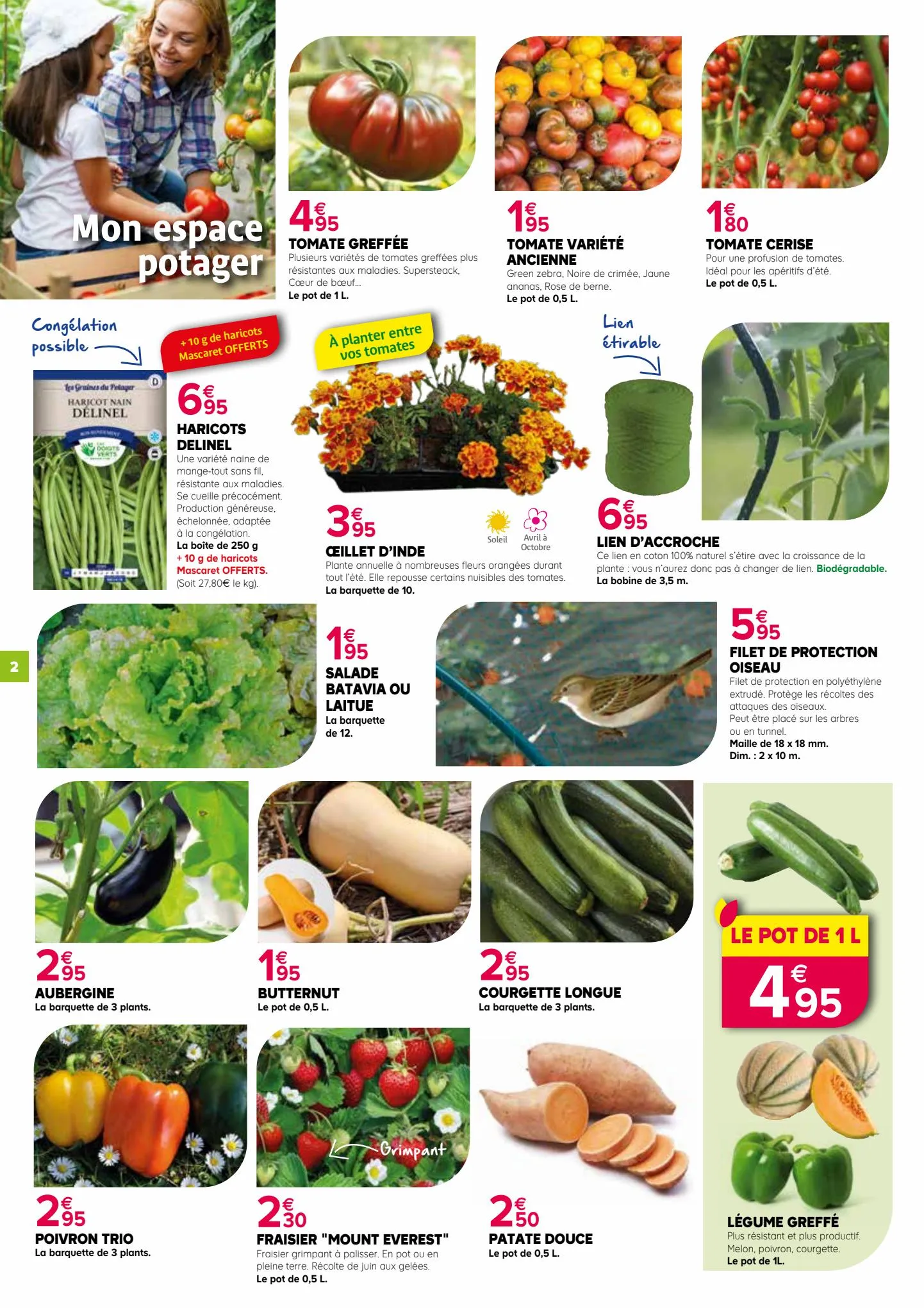 Catalogue Printemps 2  - 8 pages - hors végétaux, page 00002