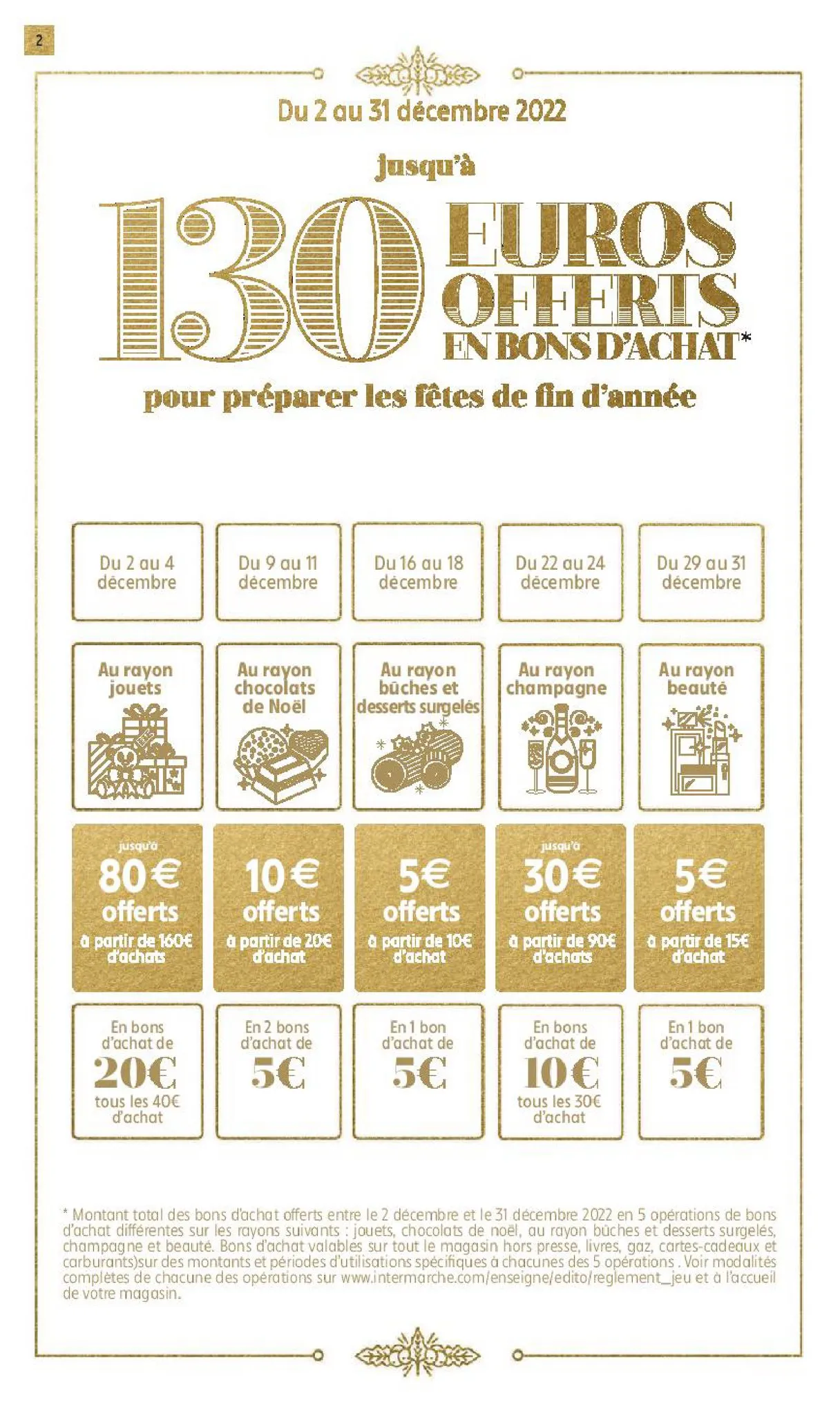Catalogue 130€ offerts en bons d'achat, page 00002
