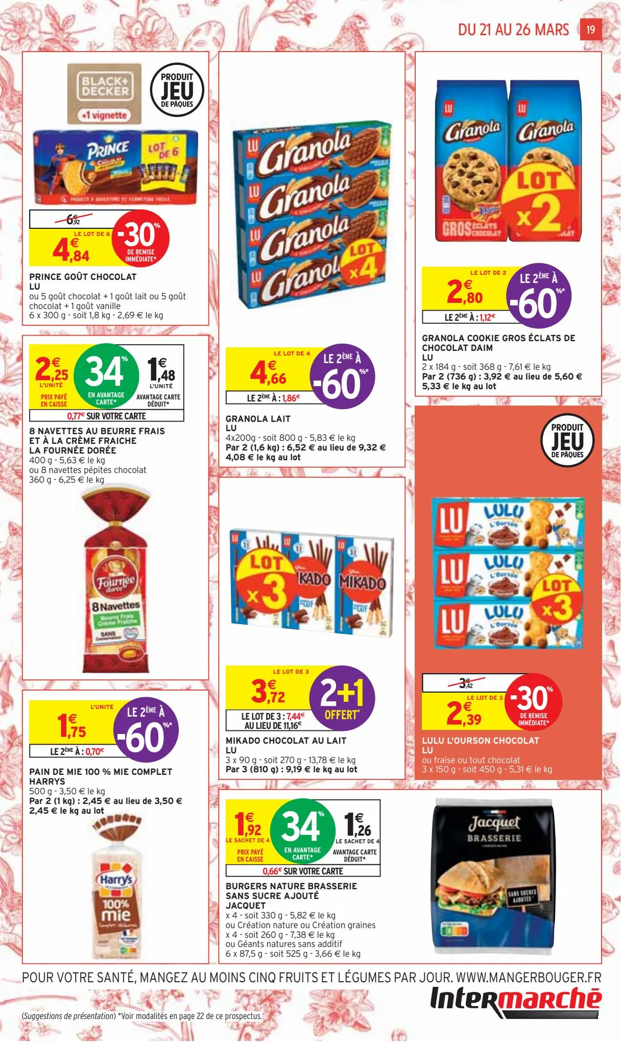 Catalogue -50% sur une selection de chocolats Kinder et Ferrero, page 00019
