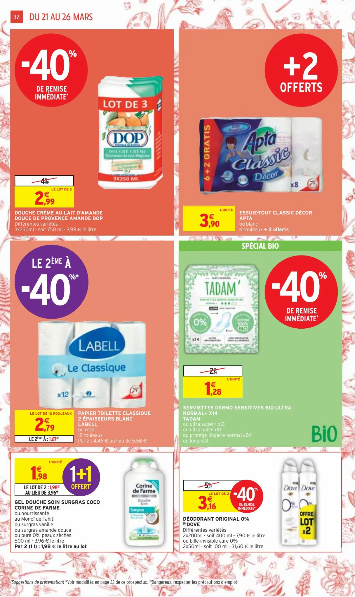 Catalogue -50% sur une selection de chocolats Kinder et Ferrero, page 00032