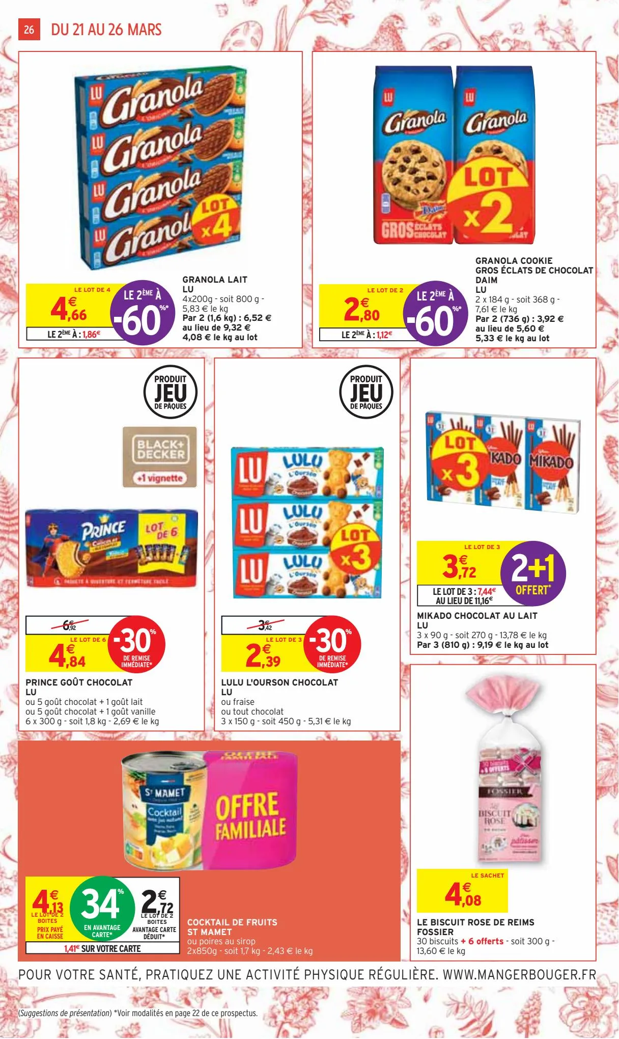 Catalogue -50% sur une selection de chocolats Kinder et Ferrero, page 00026