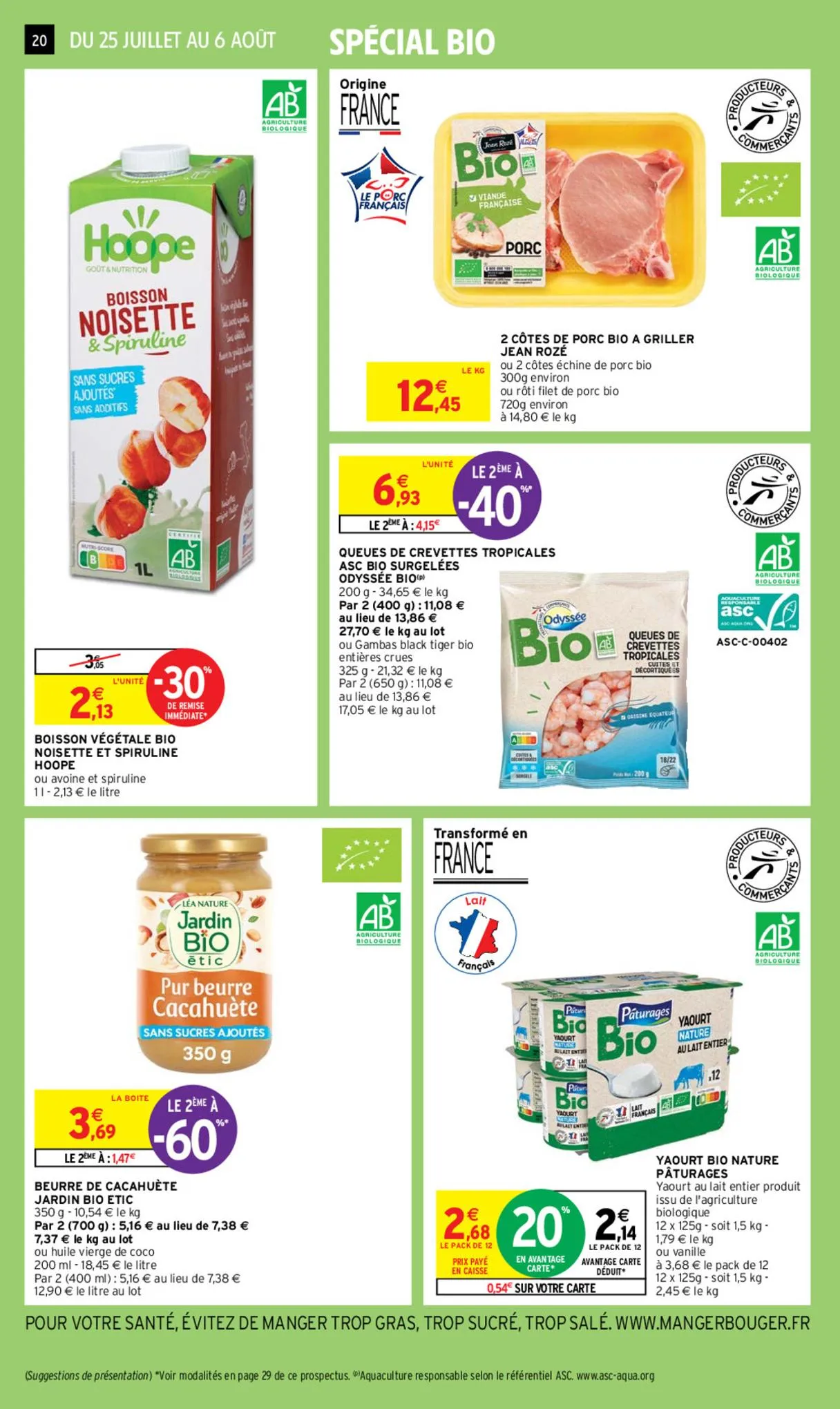 Catalogue 2+1 offert sur une sélection de produits, page 00020