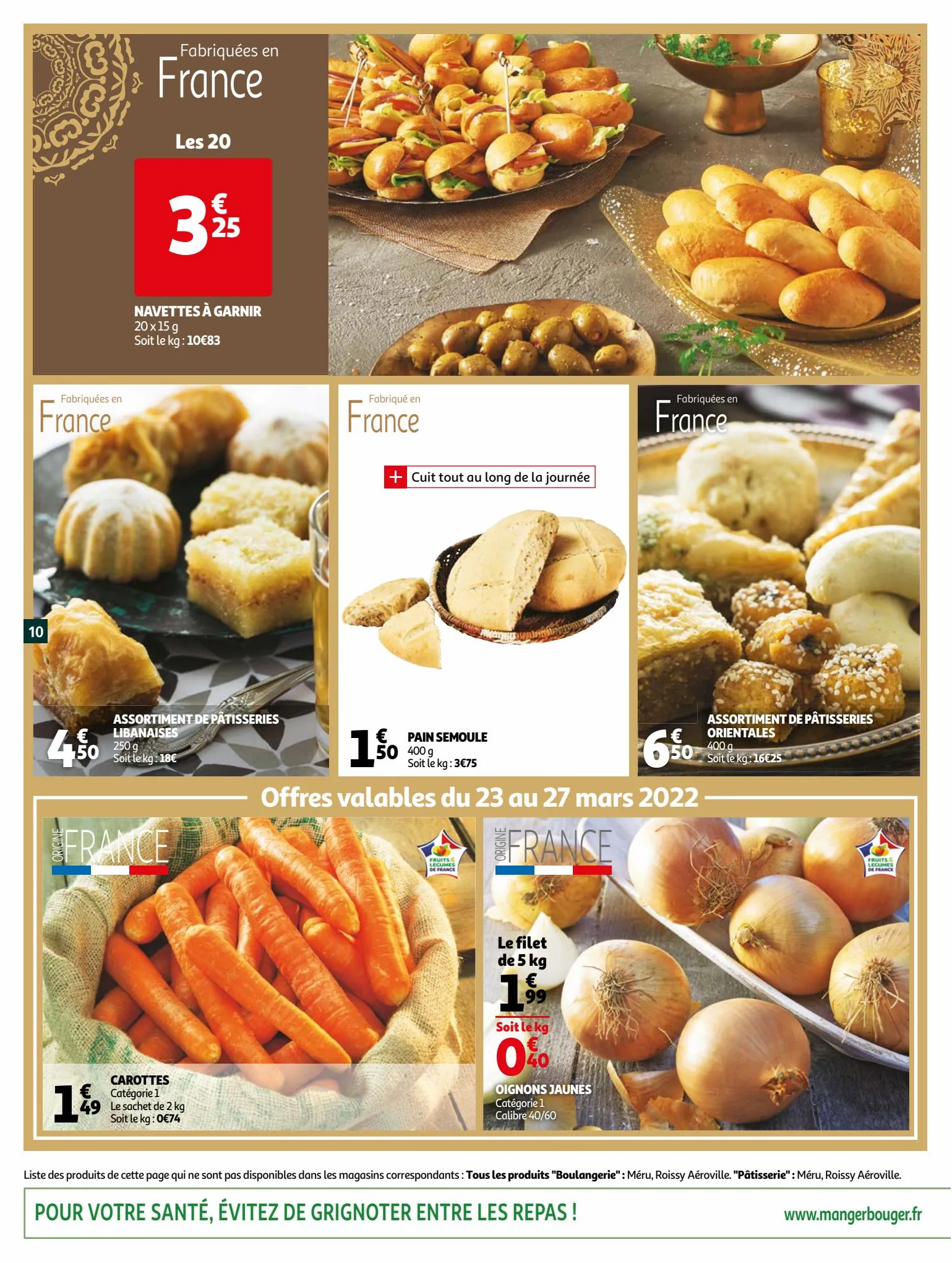Catalogue Les saveurs de lOrient pour le Ramadan, page 00010