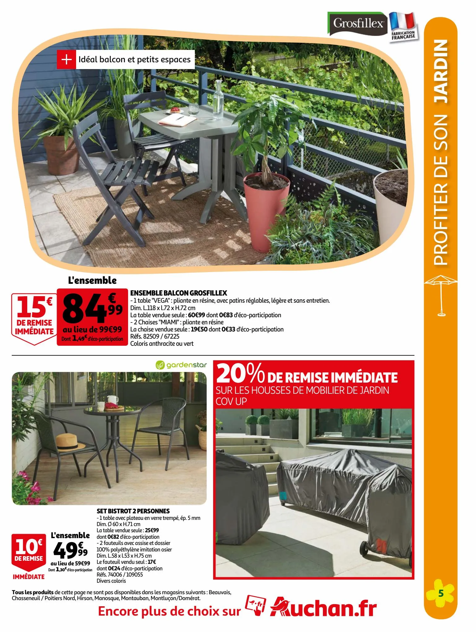 Catalogue Profiter du jardin, page 00005