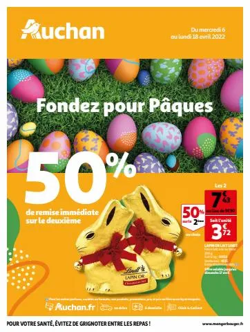 Fondez pour Pâques