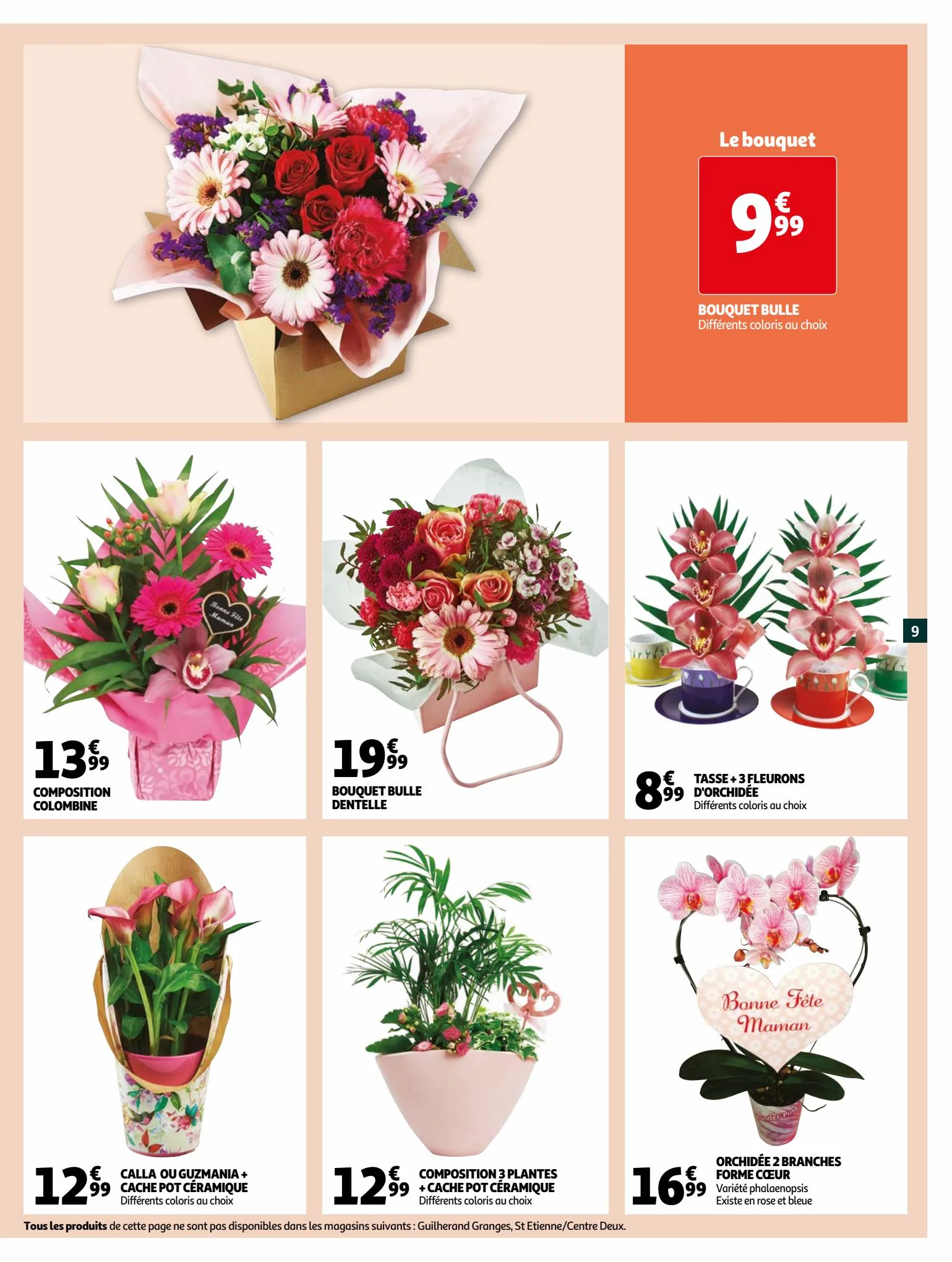 Catalogue L'incortounable bouquet pour la fête des mamans, page 00009