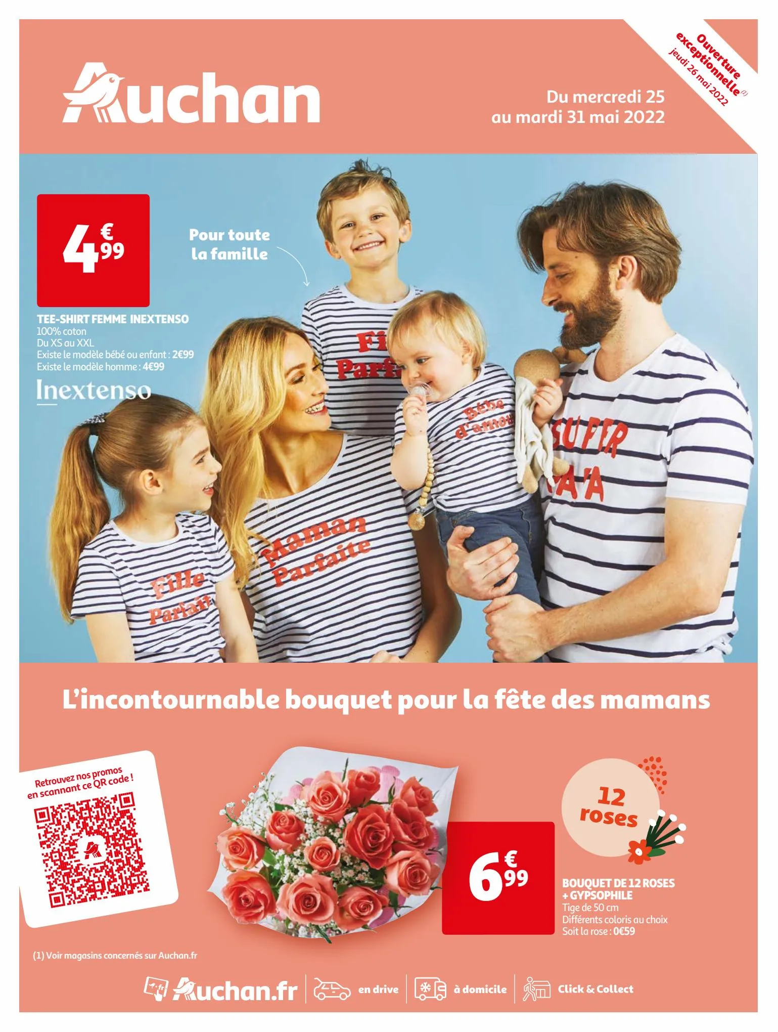Catalogue L'incortounable bouquet pour la fête des mamans, page 00001