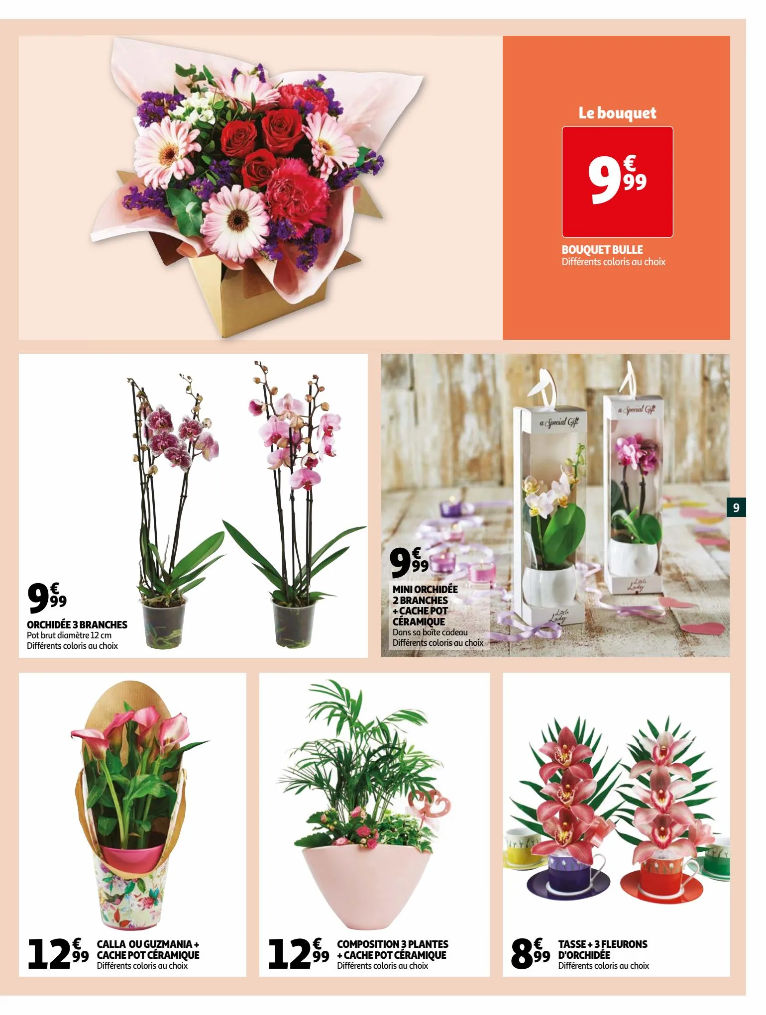 Catalogue L'incortounable bouquet pour la fête des mamans, page 00009