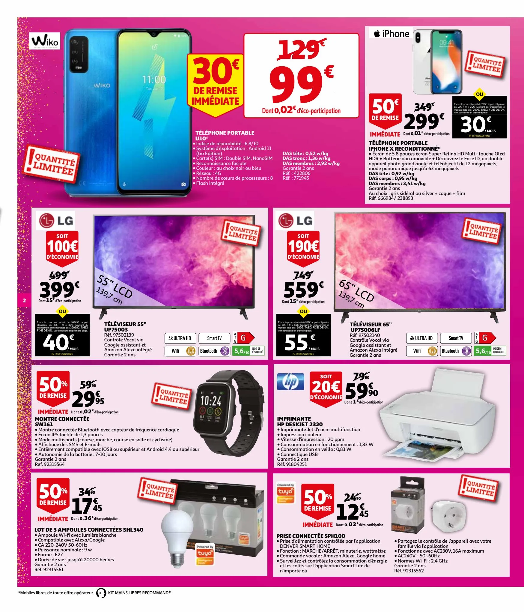 Catalogue Les 7 jours fous Auchan, page 00002