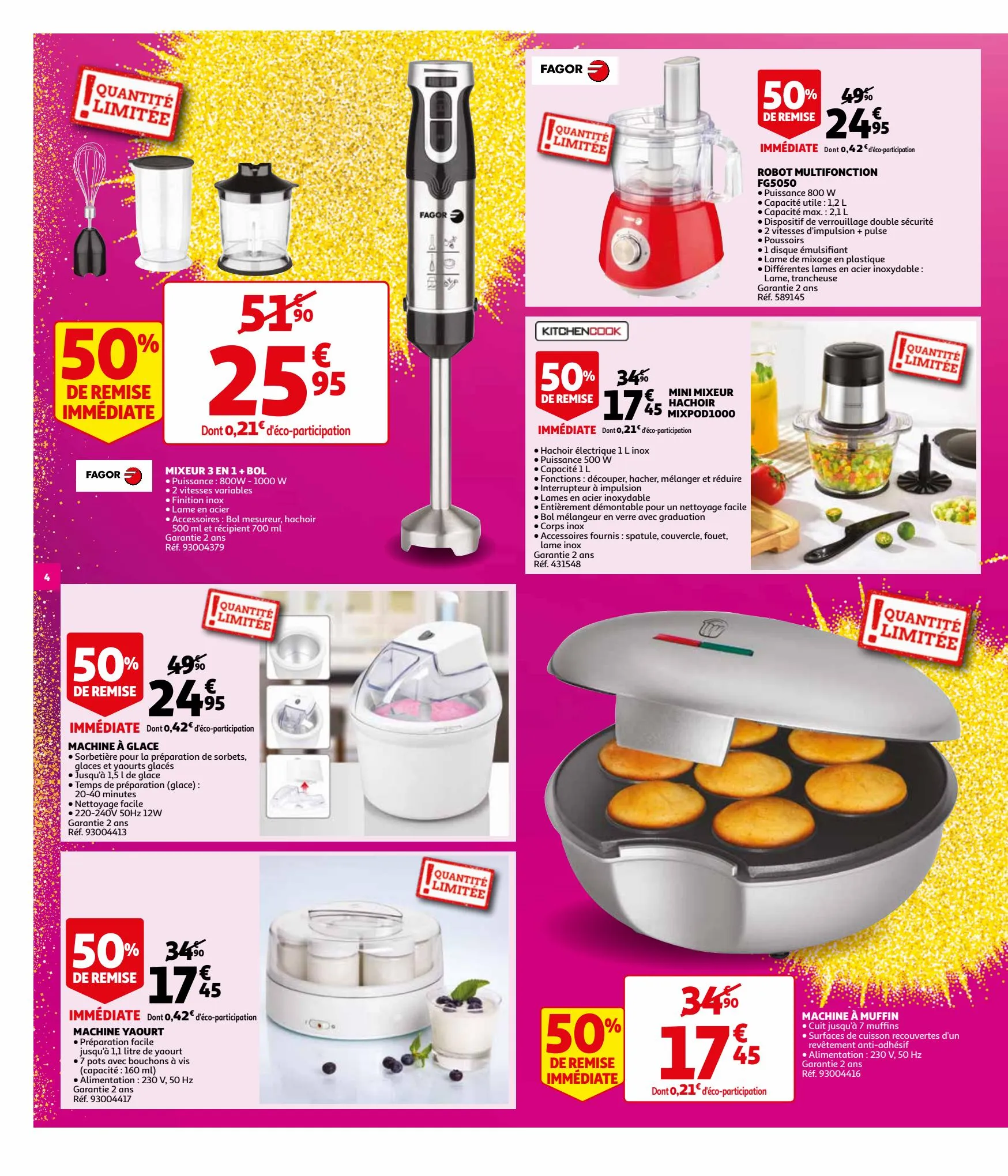 Catalogue Les 7 jours fous Auchan, page 00004