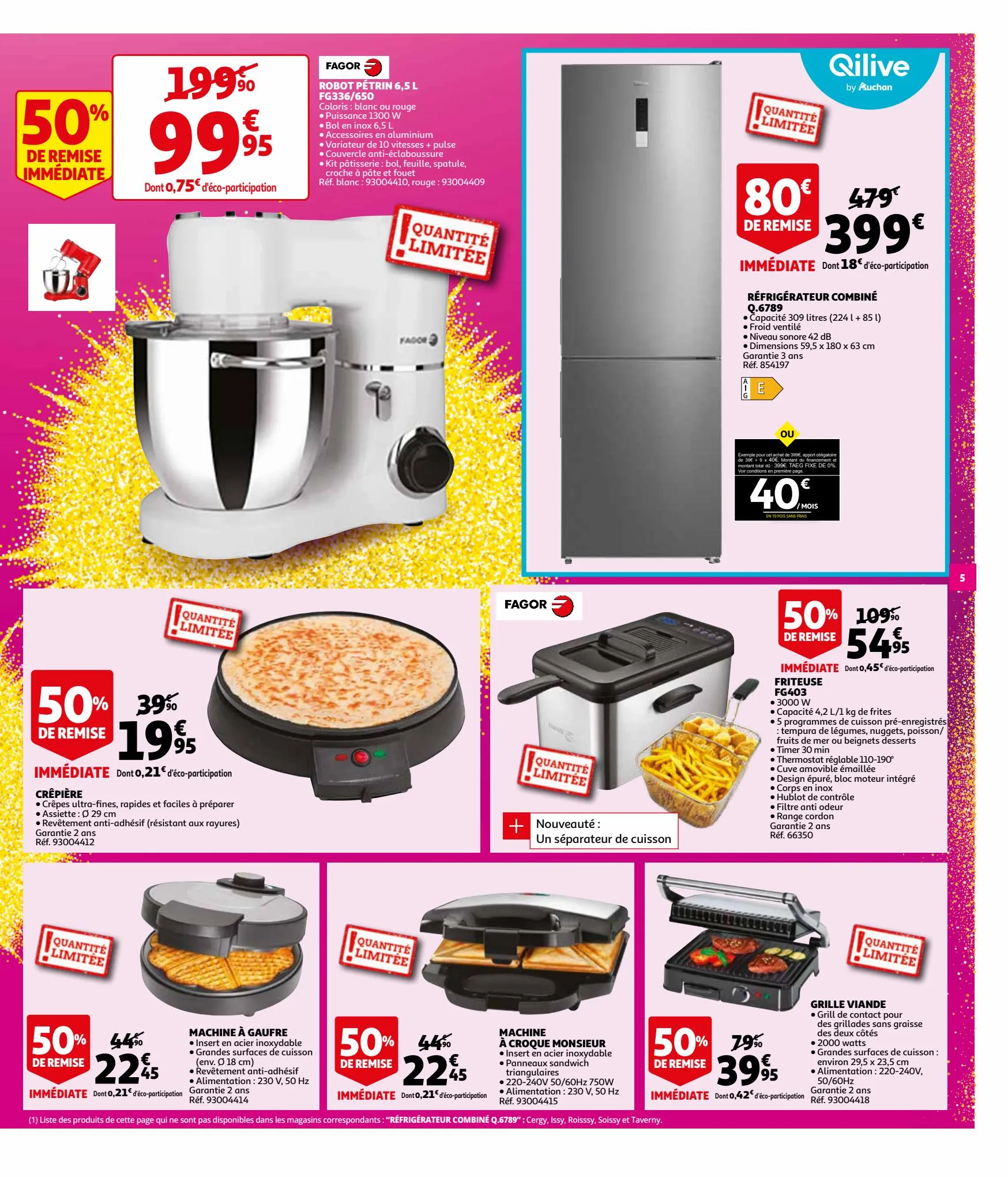 Catalogue Les 7 jours fous Auchan, page 00005