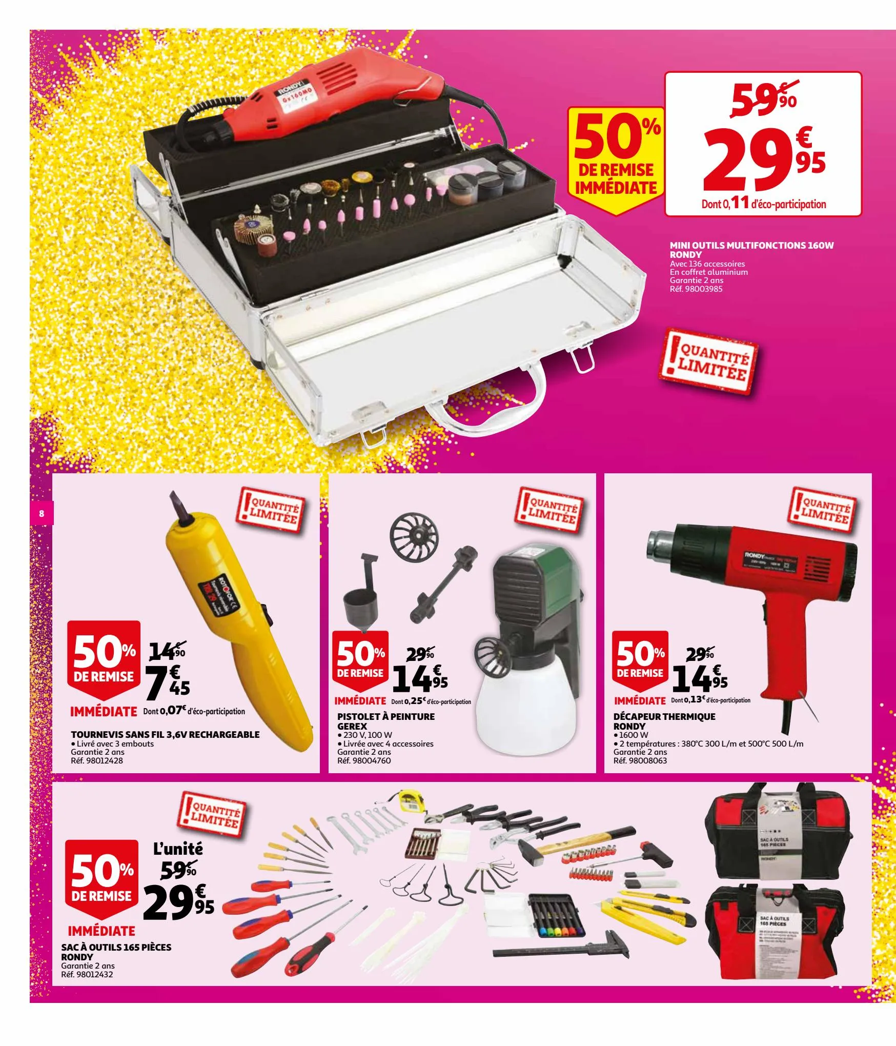 Catalogue Les 7 jours fous Auchan, page 00008