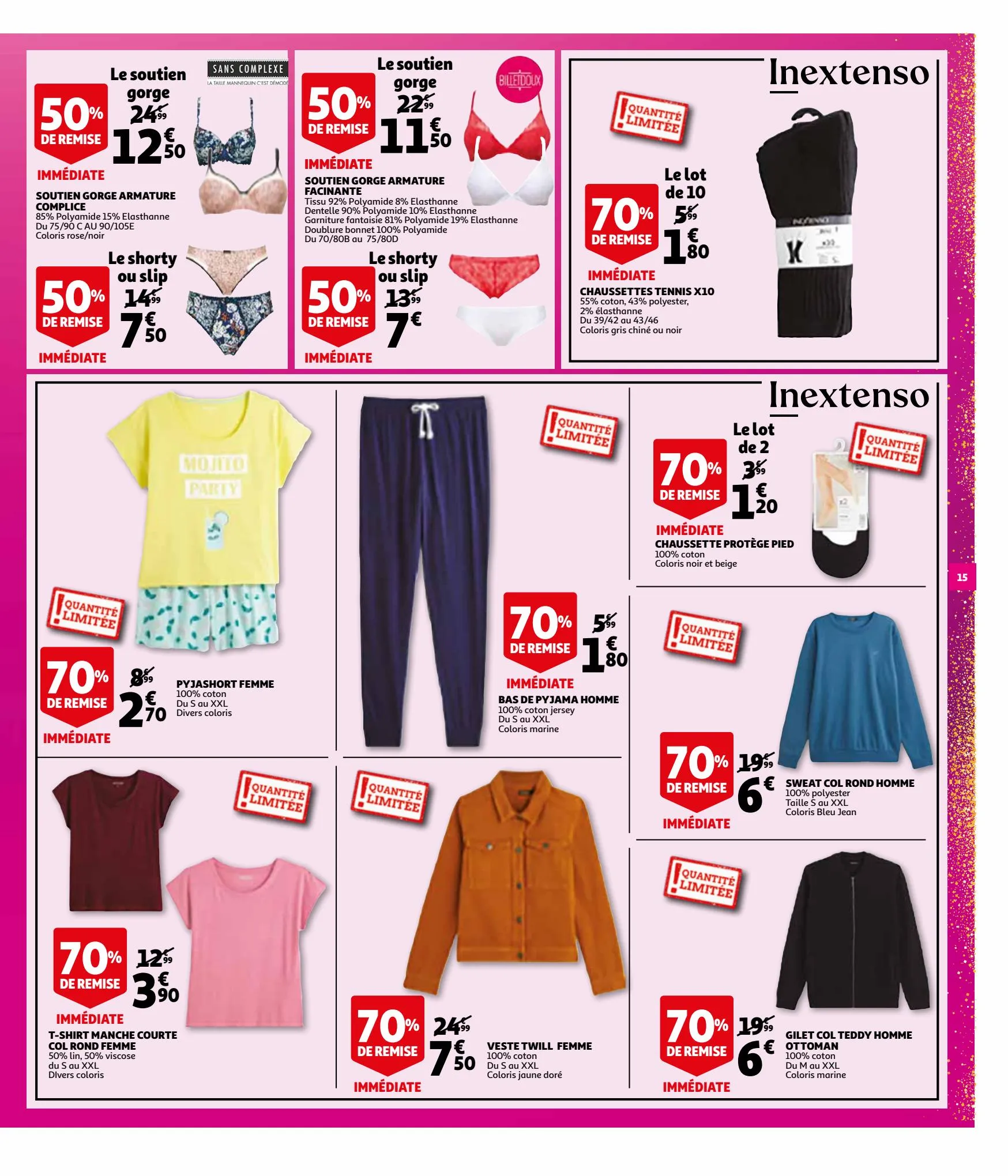 Catalogue Les 7 jours fous Auchan, page 00015
