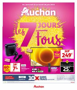 Promos de soldes dans le prospectus Ã  Auchan ( 2 jours de plus)