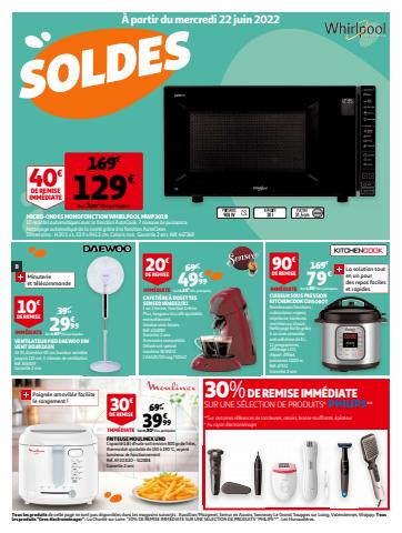 Catalogue Auchan | + de SOLDES | 22/06/2022 - 28/06/2022