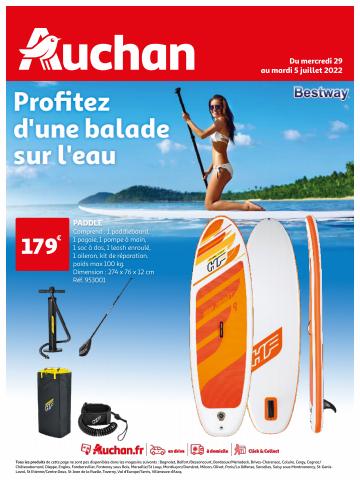 Promos de Sport à Paris | Préparez vos Vacances  sur Auchan | 29/06/2022 - 05/07/2022