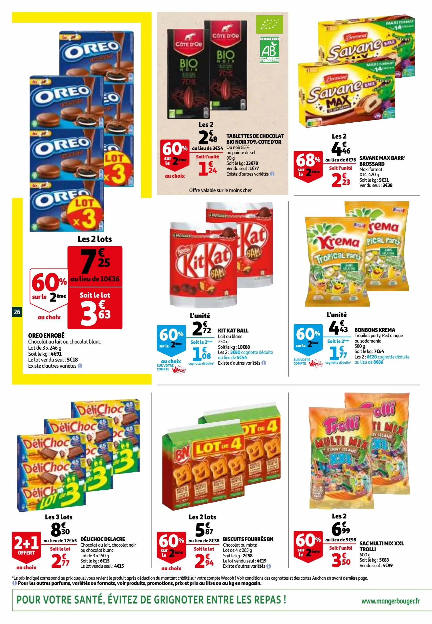 Catalogue 60% de remise inmmédiate sur le 2ème, page 00026