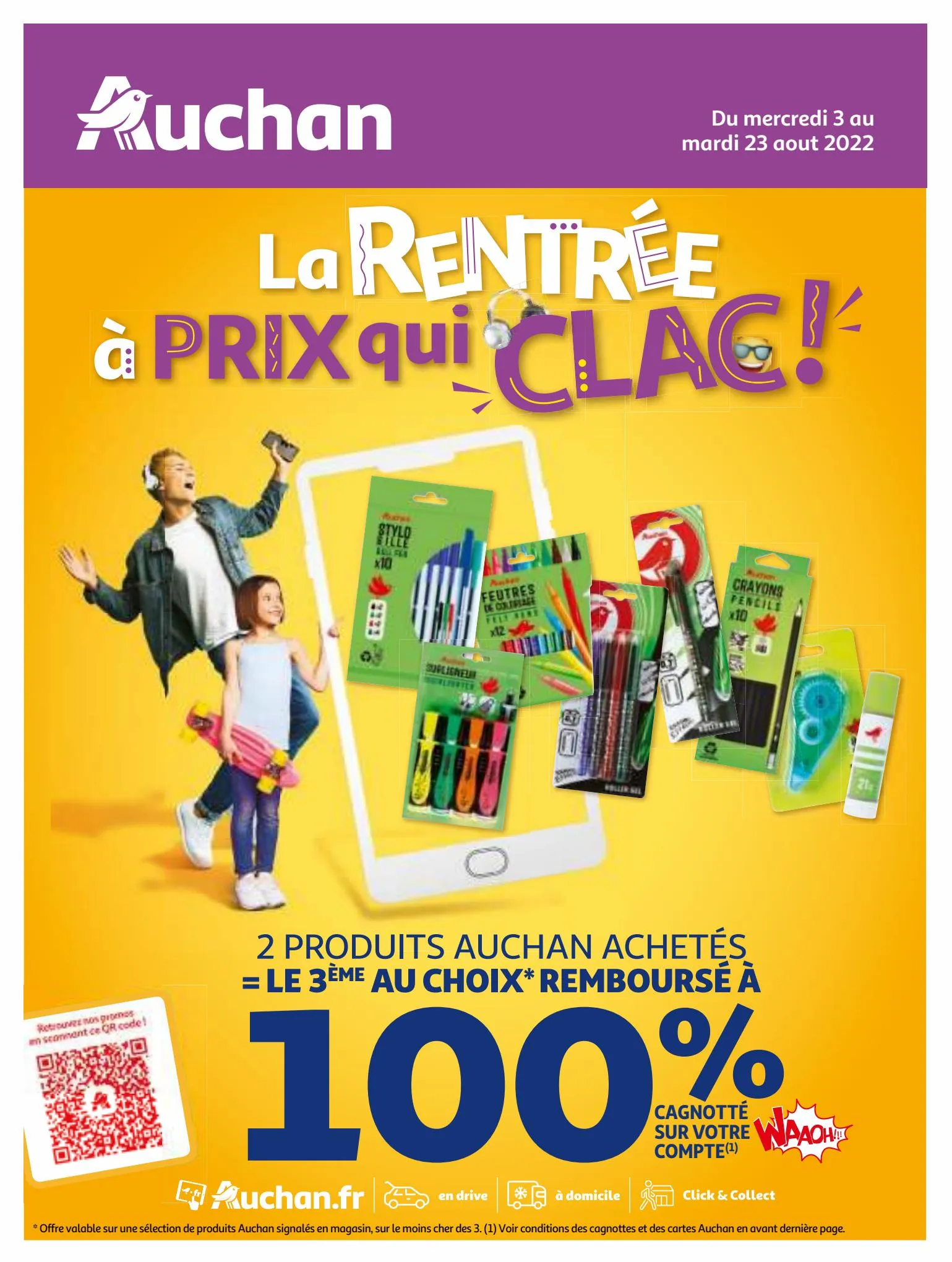 Catalogue La rentrée à prix qui clac!, page 00001