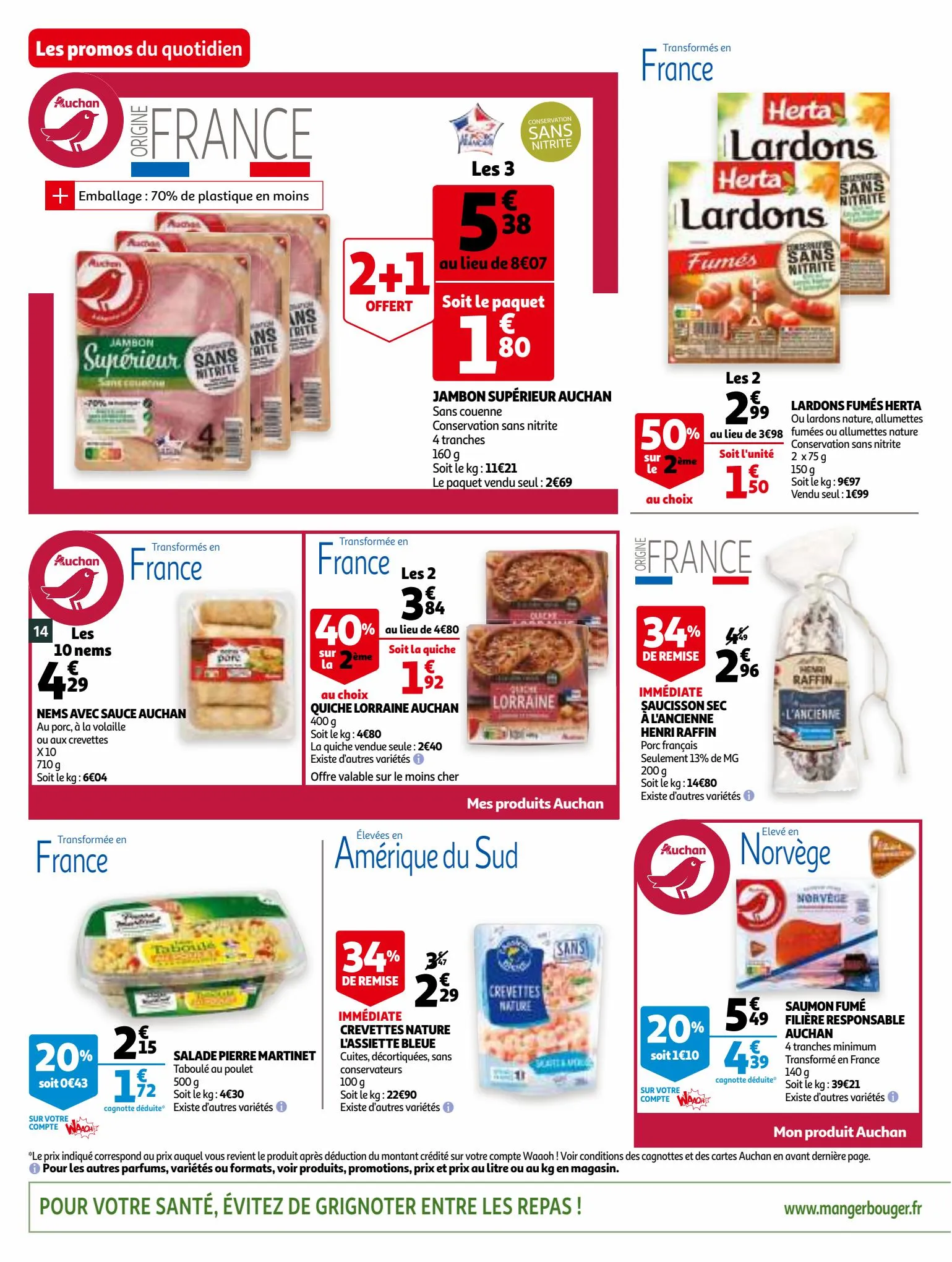 Catalogue 50% de remise immédiate sur le 2ème, page 00014