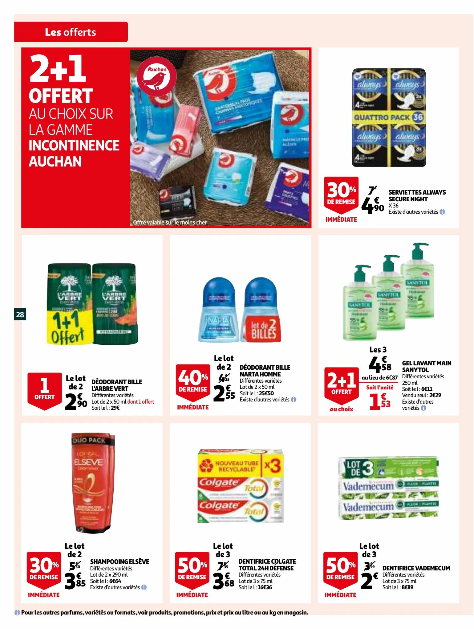 Catalogue 2+1 offert* au choix, page 00028