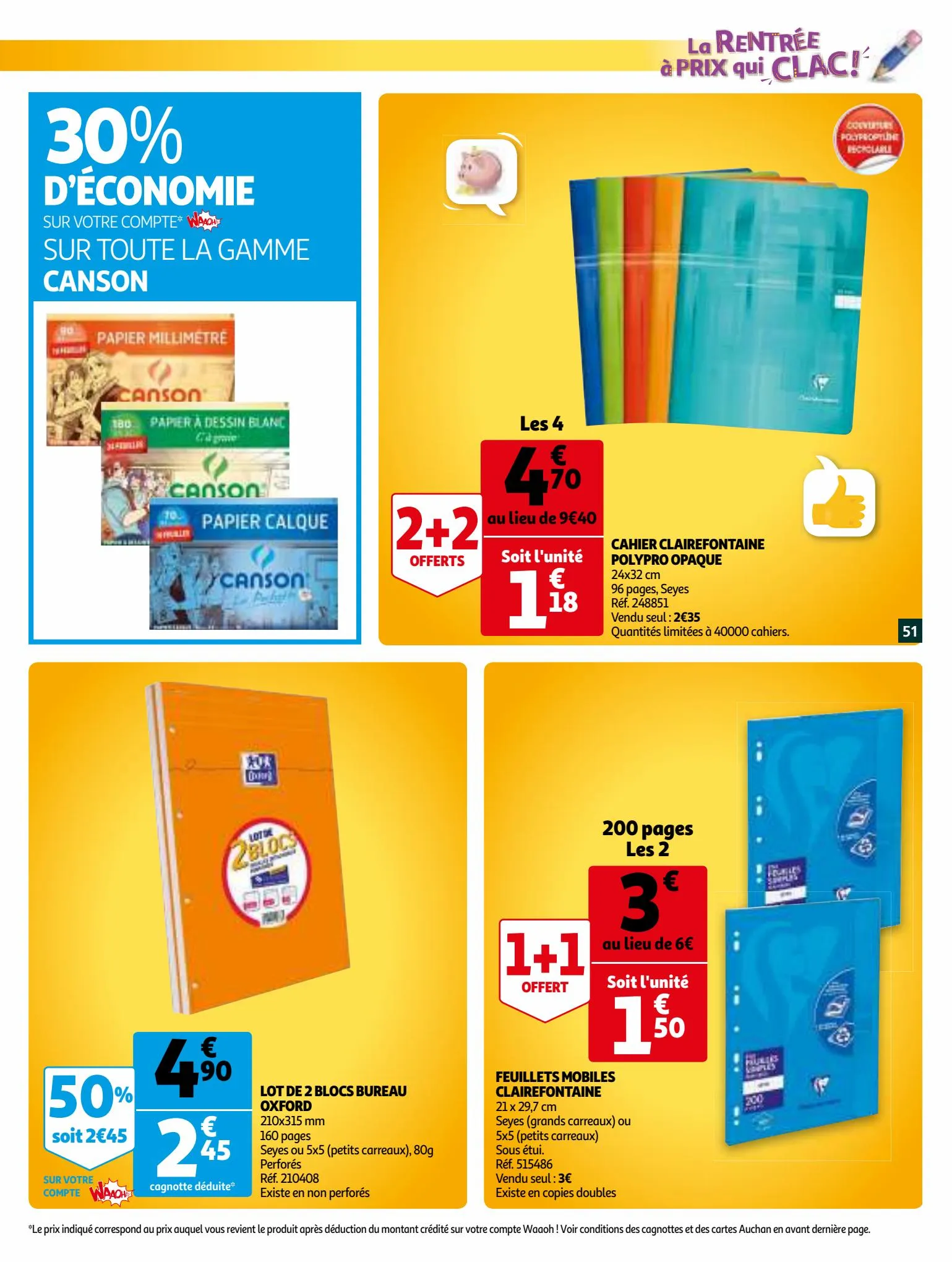 Catalogue 2+1 offert* au choix, page 00051