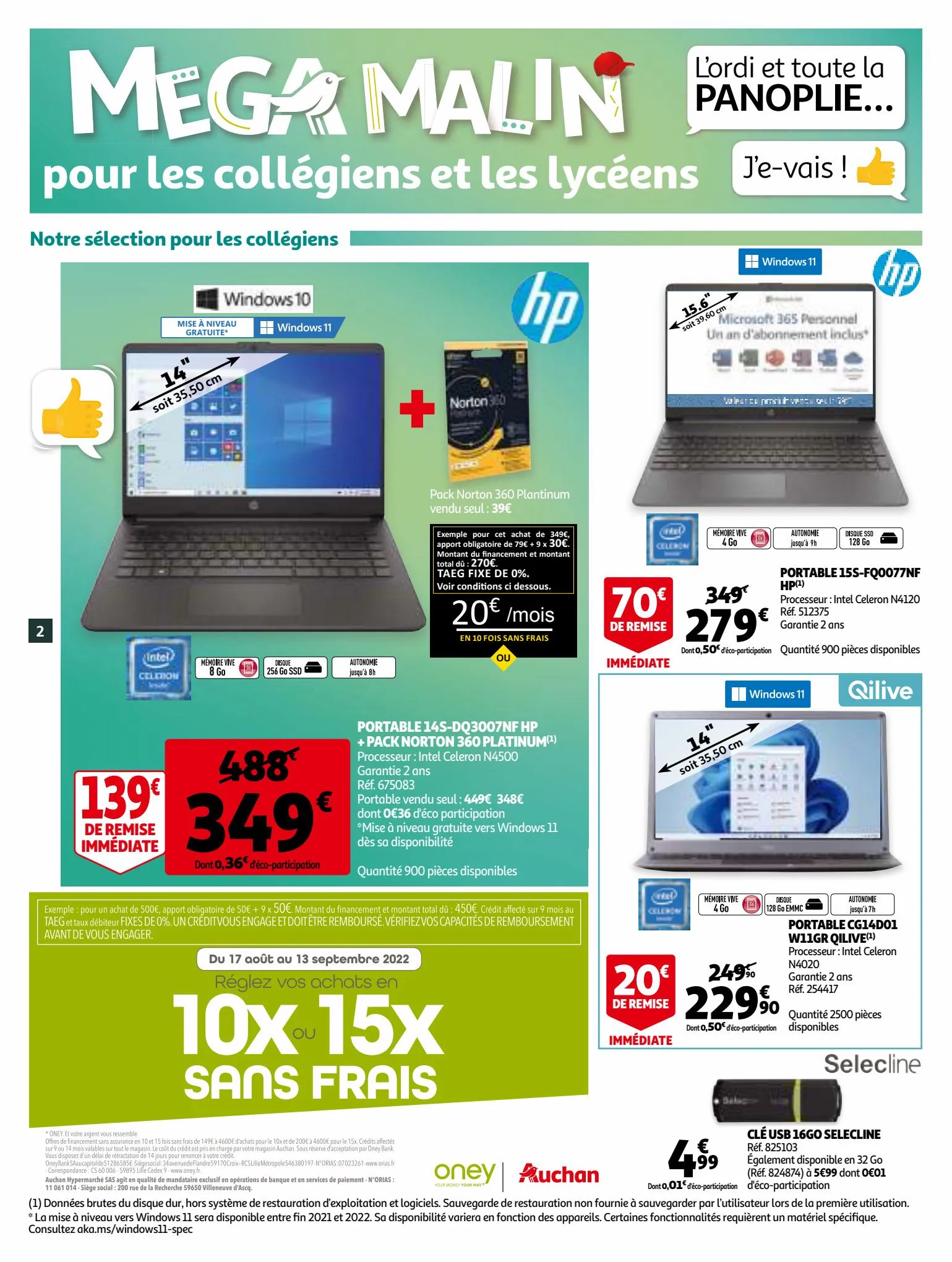 Catalogue La rentrée à prix qui clac!, page 00002