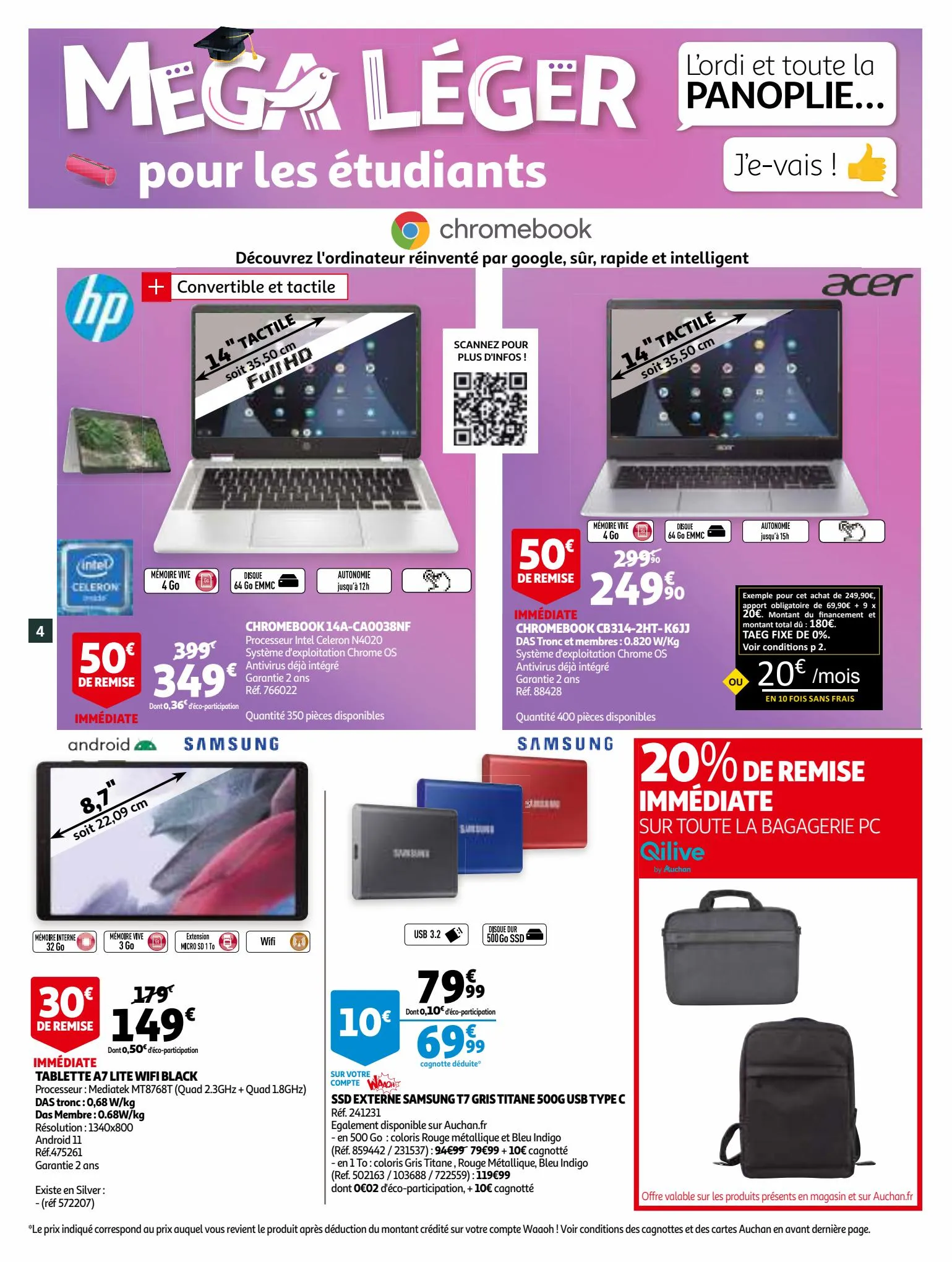 Catalogue La rentrée à prix qui clac!, page 00004