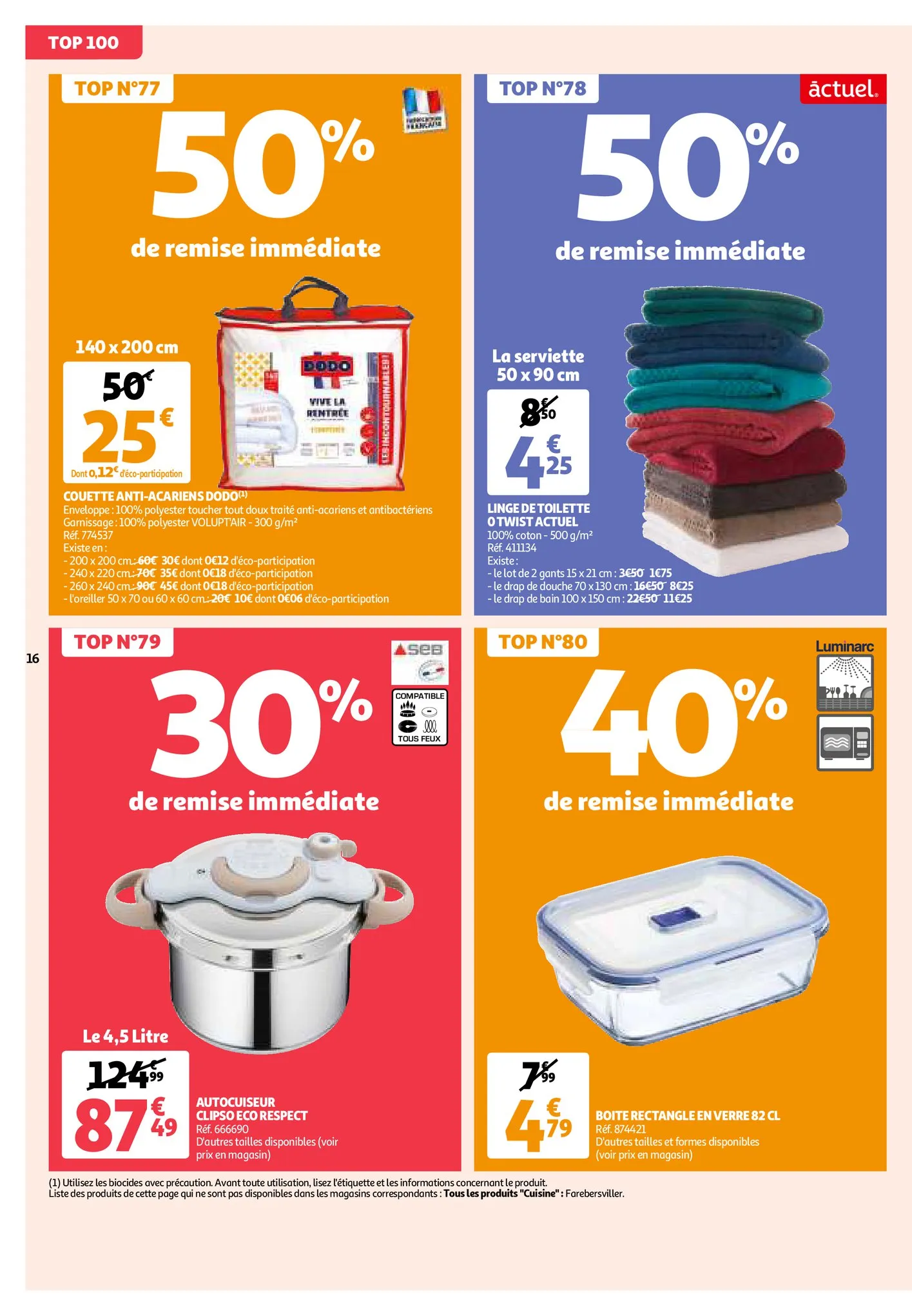 Catalogue 100 promos au top, page 00016