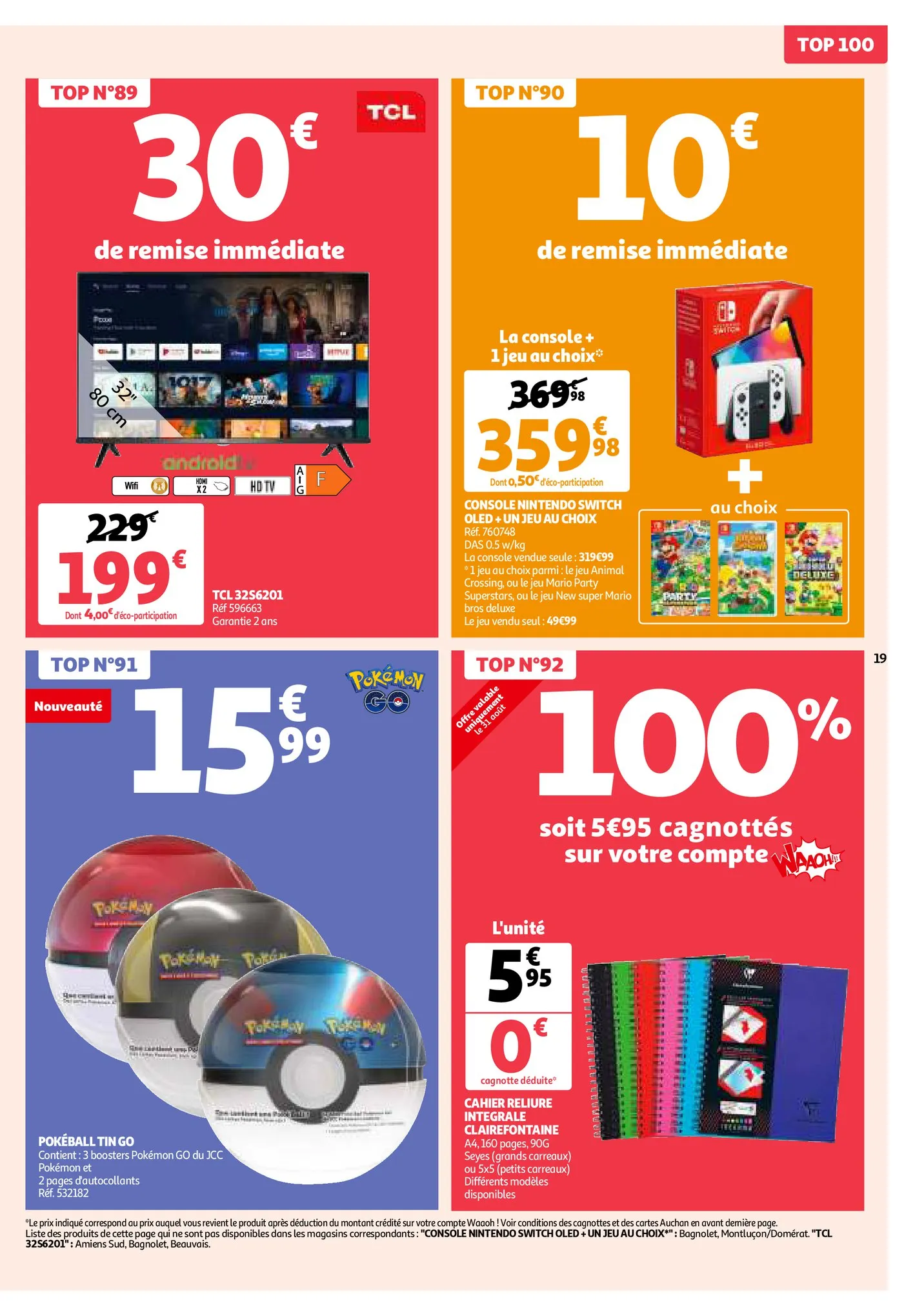 Catalogue 100 promos au top, page 00019