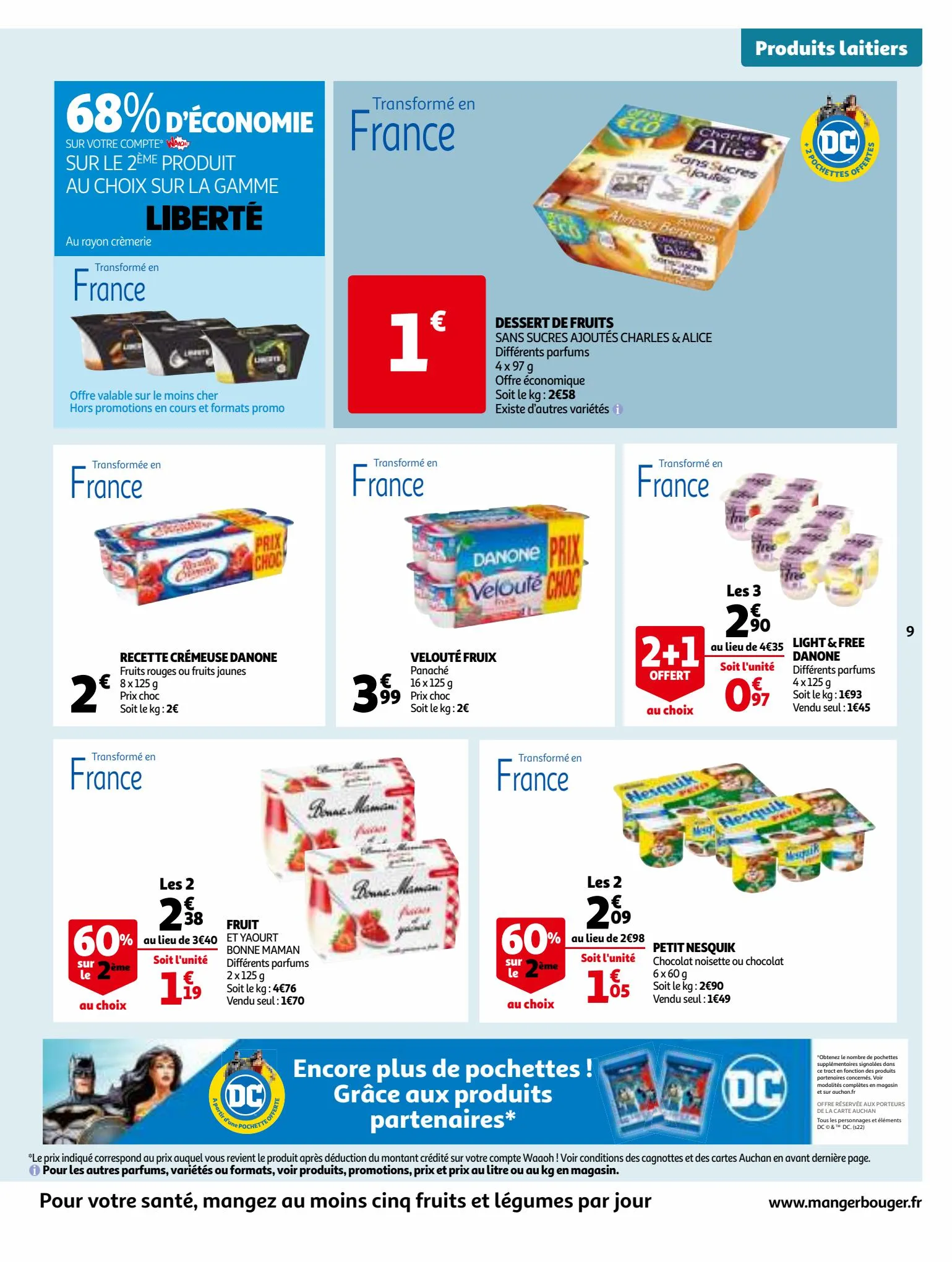 Catalogue Vos produits laitiers préférés à petit prix!, page 00009