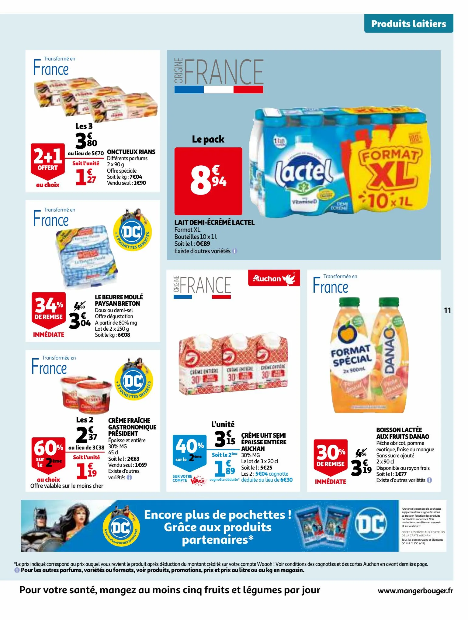 Catalogue Vos produits laitiers préférés à petit prix!, page 00011