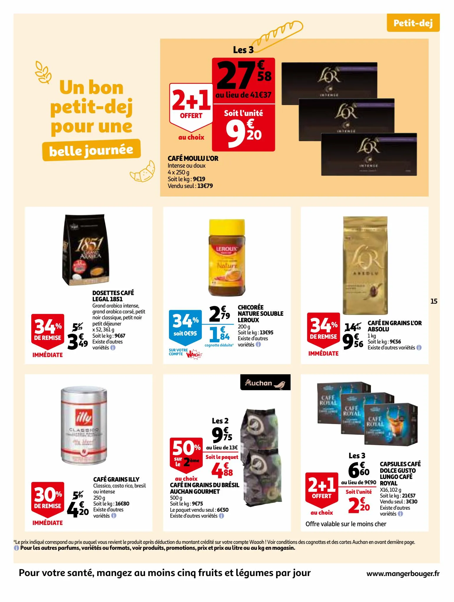 Catalogue Vos produits laitiers préférés à petit prix!, page 00015