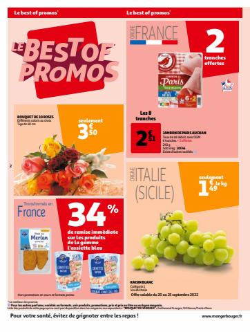 Catalogue Auchan à Nice | Vos produits laitiers préférés à petit prix! | 21/09/2022 - 27/09/2022