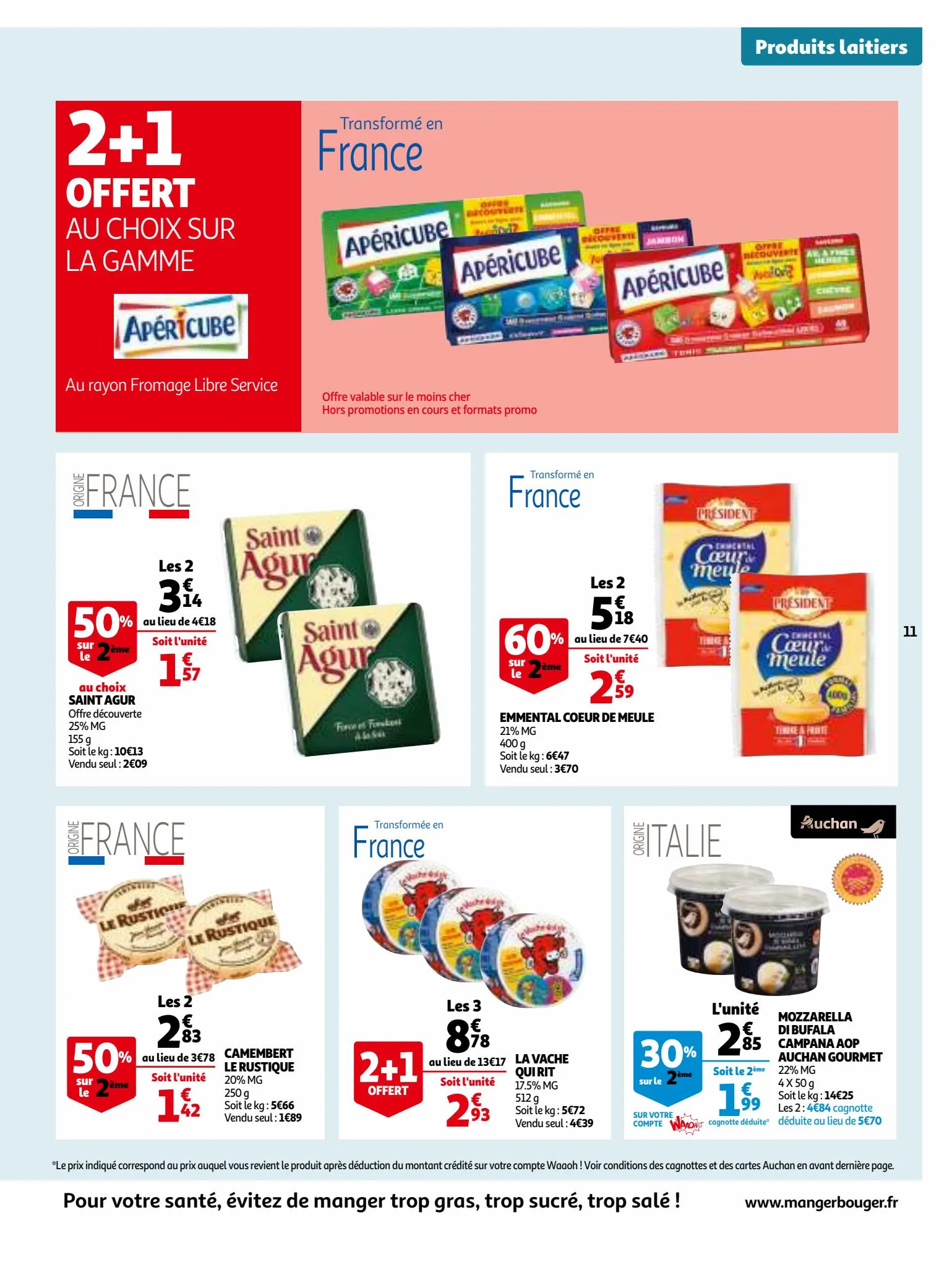Catalogue Vos produits laitiers préférés à petit prix!, page 00011